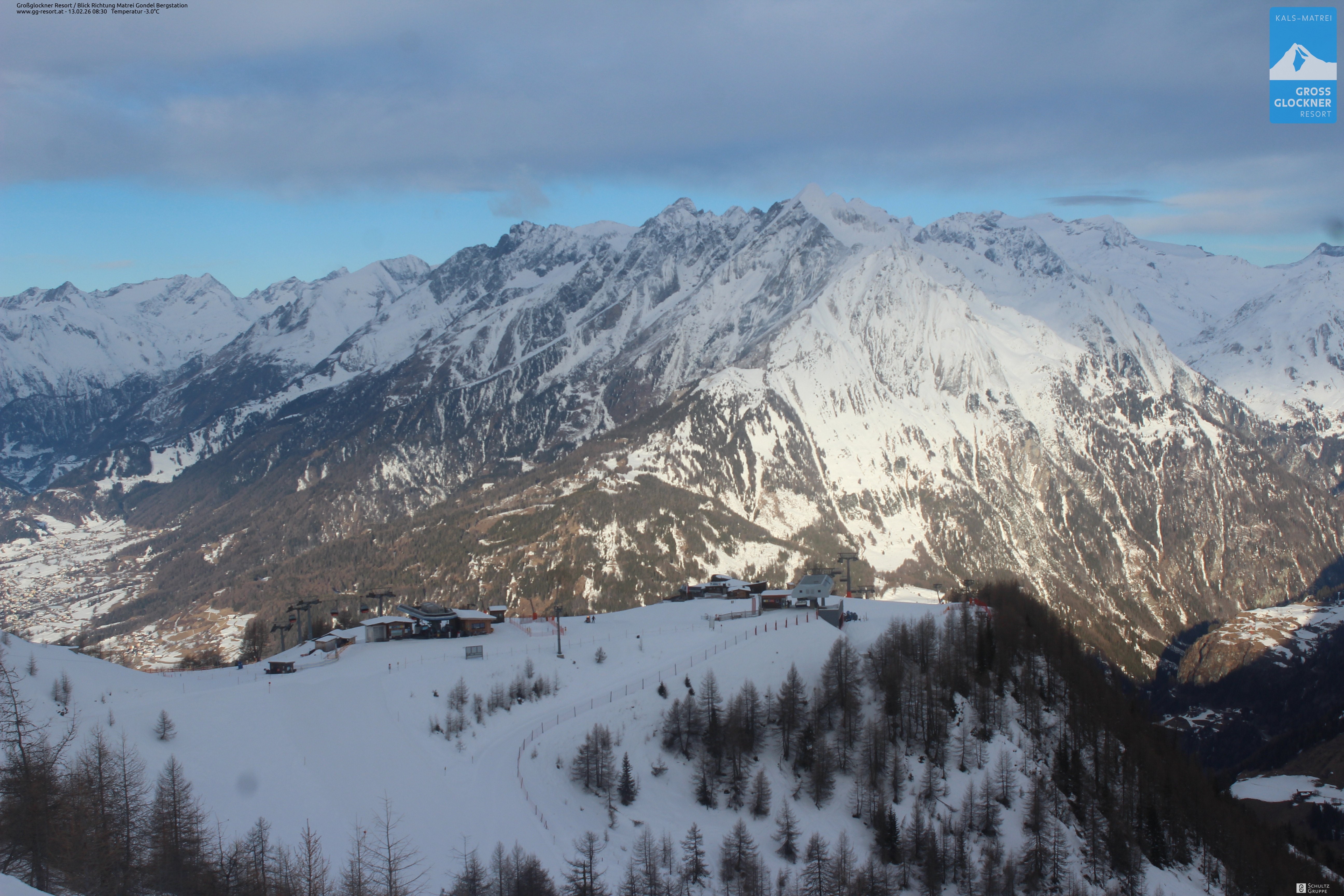 Archiv Foto Webcam Goldried-Gondelbahn Bergstation