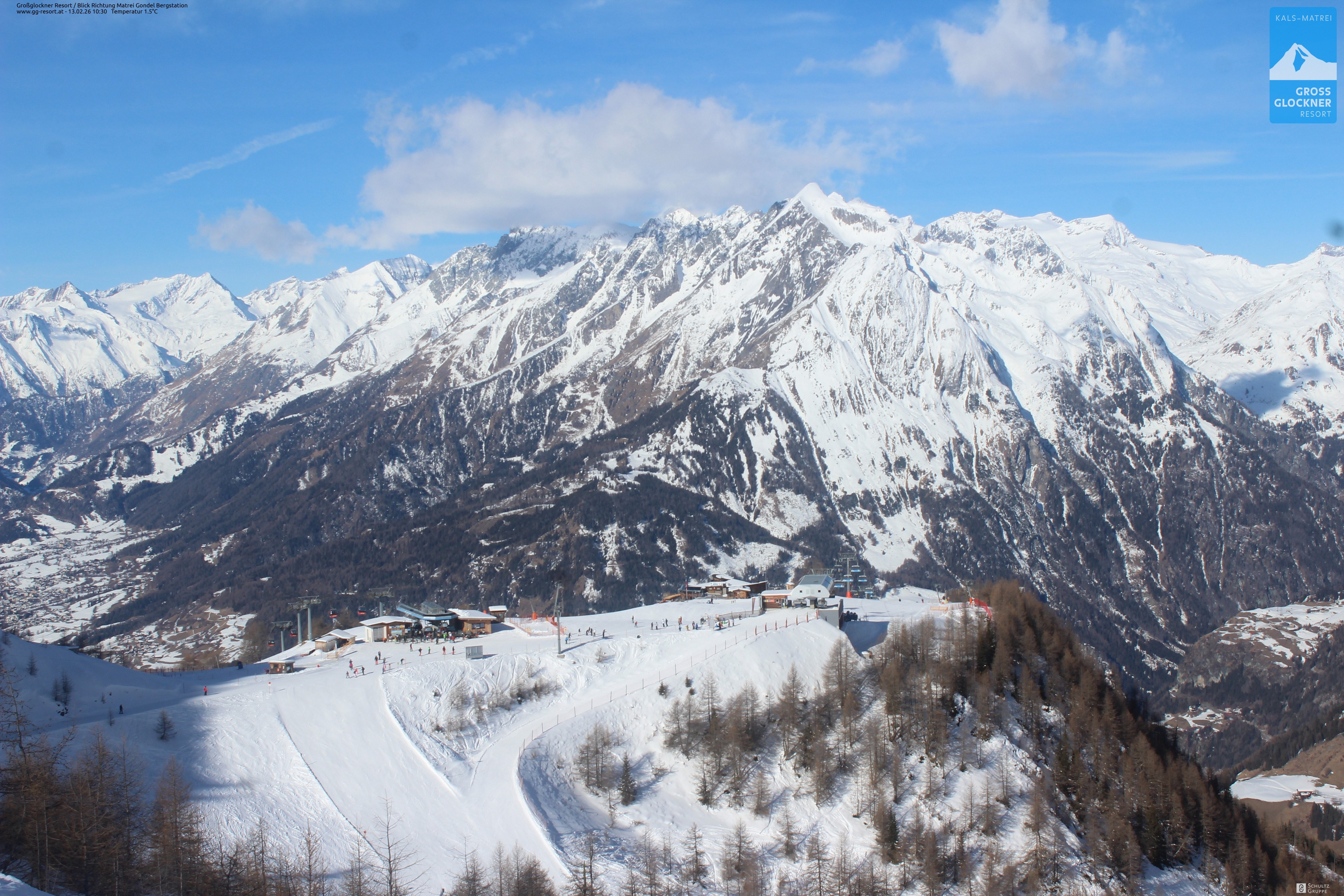 Archiv Foto Webcam Goldried-Gondelbahn Bergstation