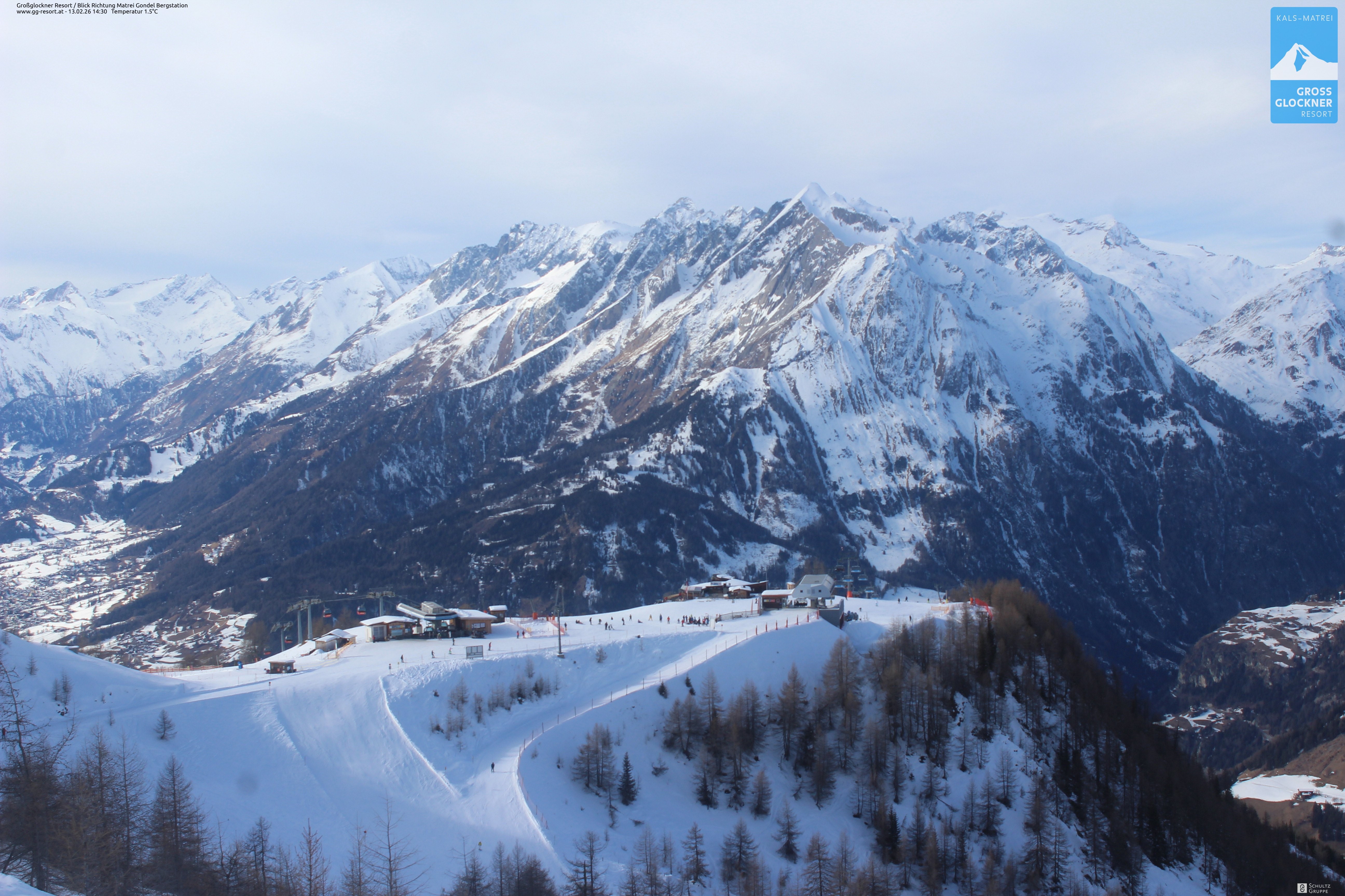 Archiv Foto Webcam Goldried-Gondelbahn Bergstation