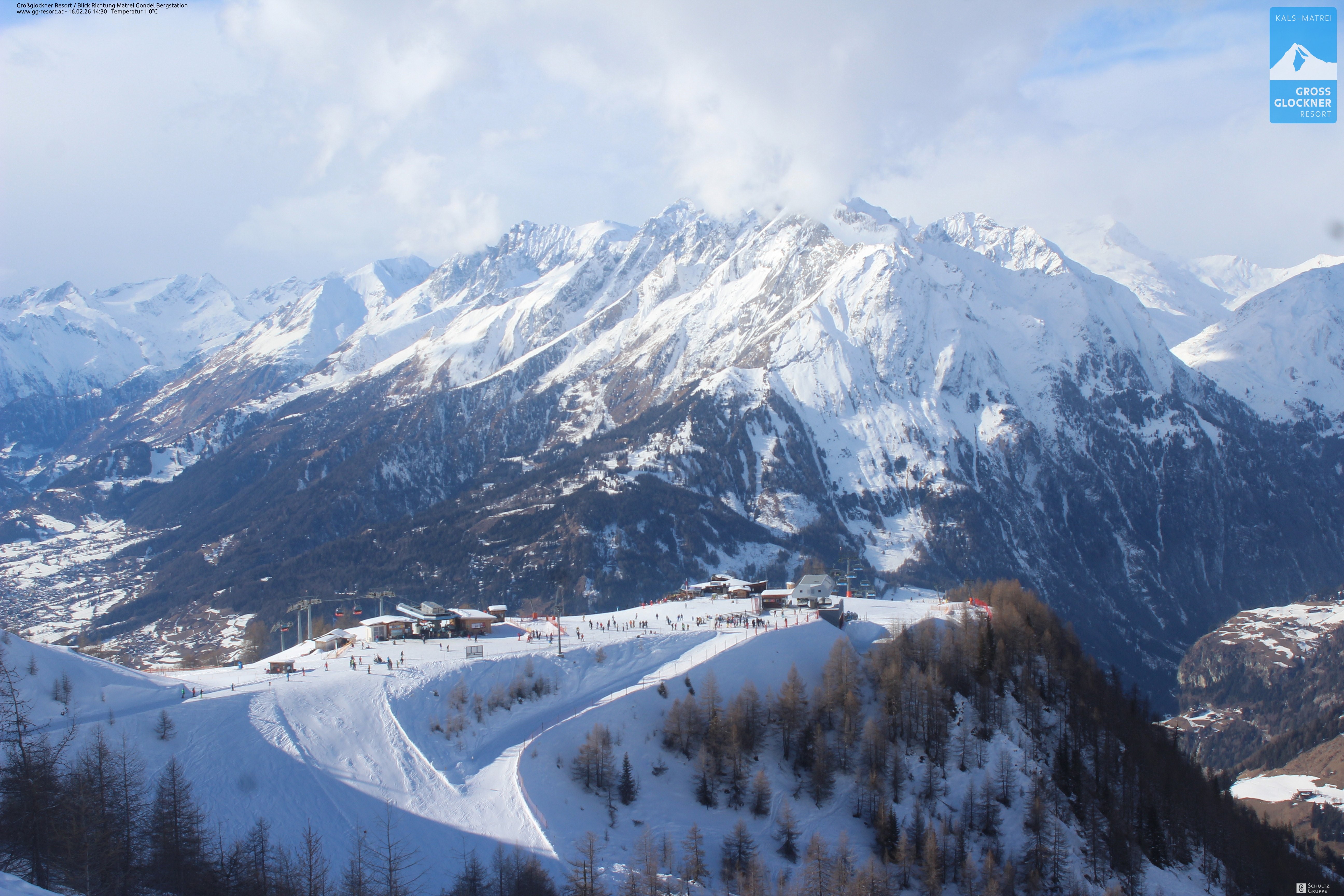 Archiv Foto Webcam Goldried-Gondelbahn Bergstation