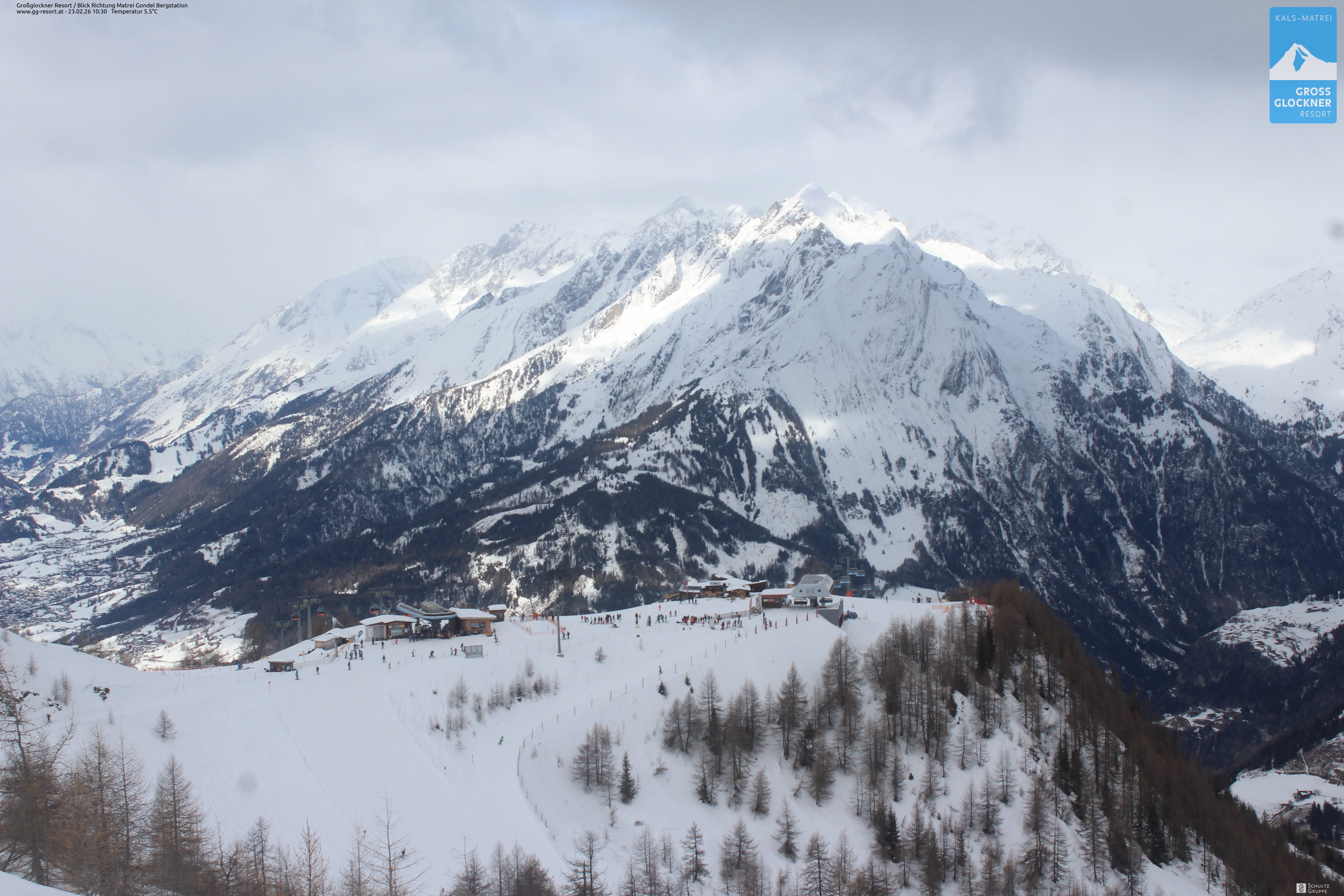 Archiv Foto Webcam Goldried-Gondelbahn Bergstation