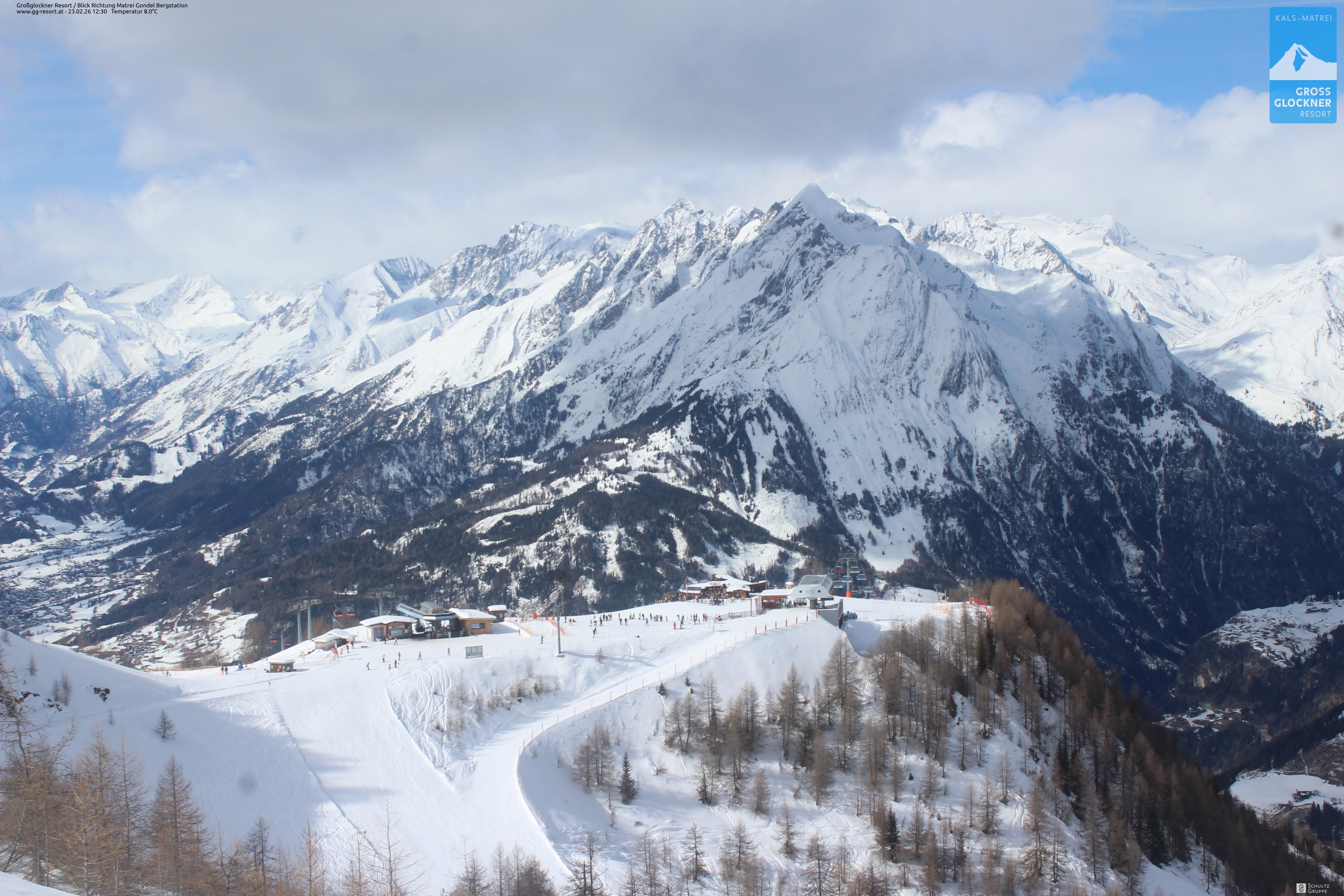 Archiv Foto Webcam Goldried-Gondelbahn Bergstation