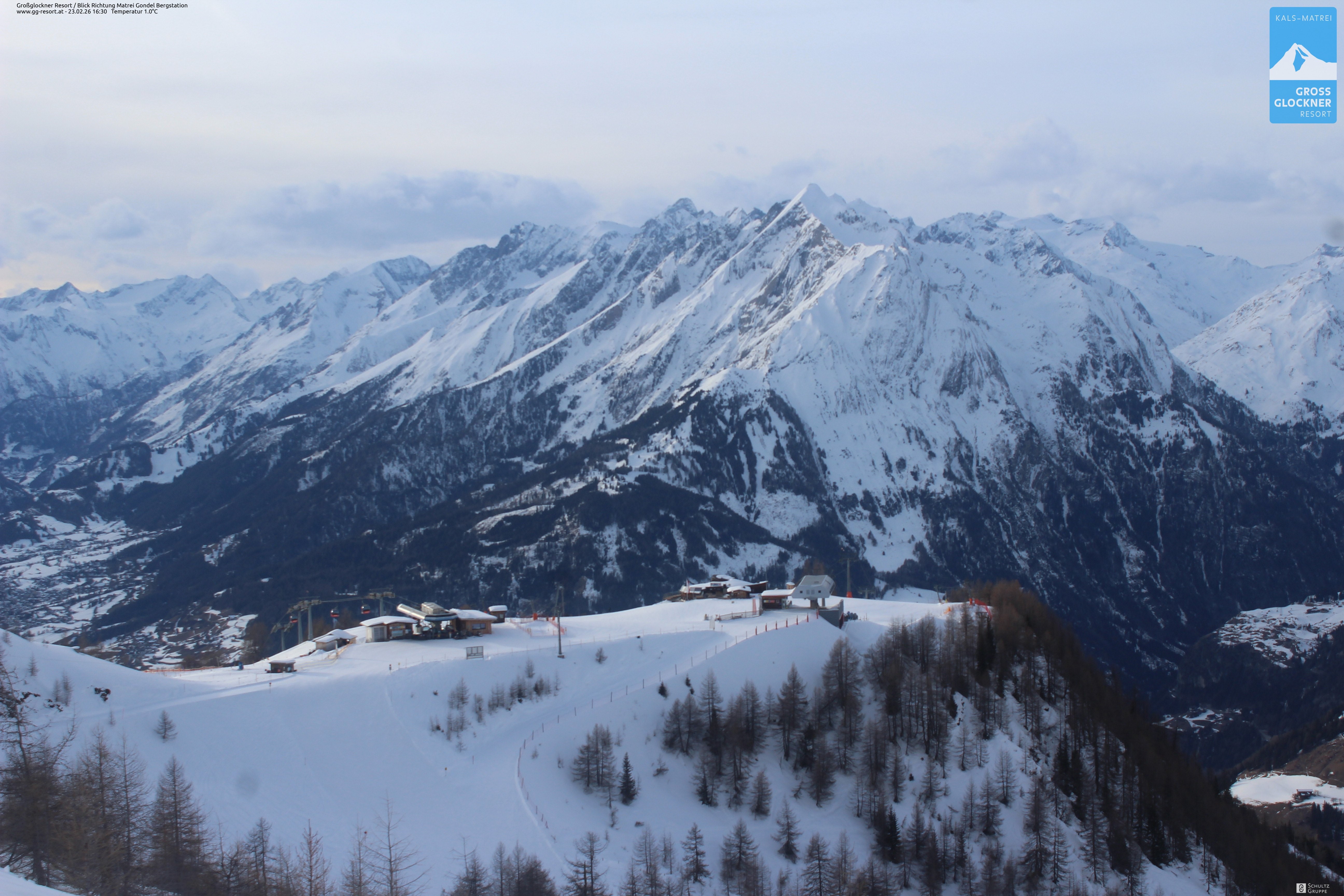Archiv Foto Webcam Goldried-Gondelbahn Bergstation
