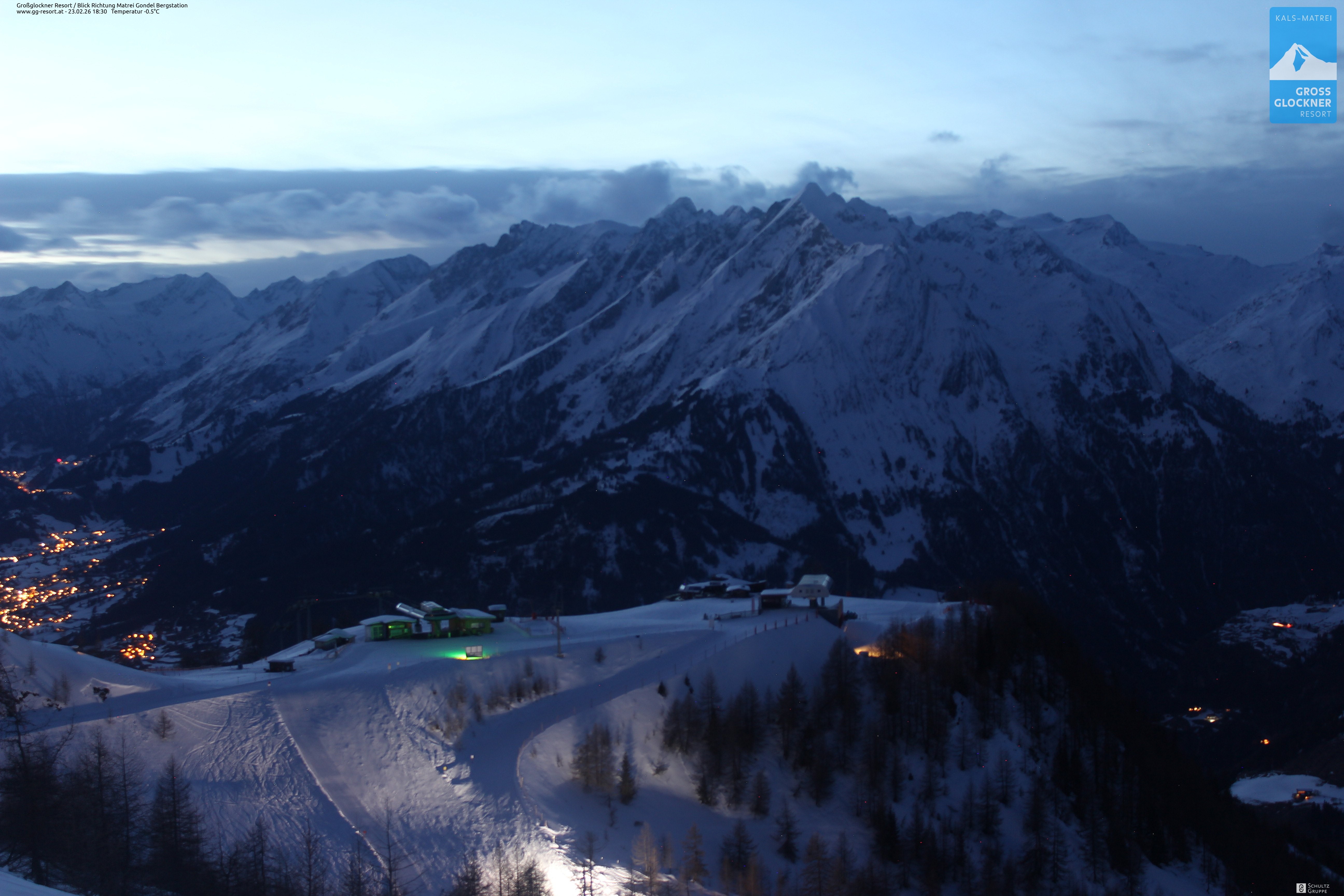 Archiv Foto Webcam Goldried-Gondelbahn Bergstation