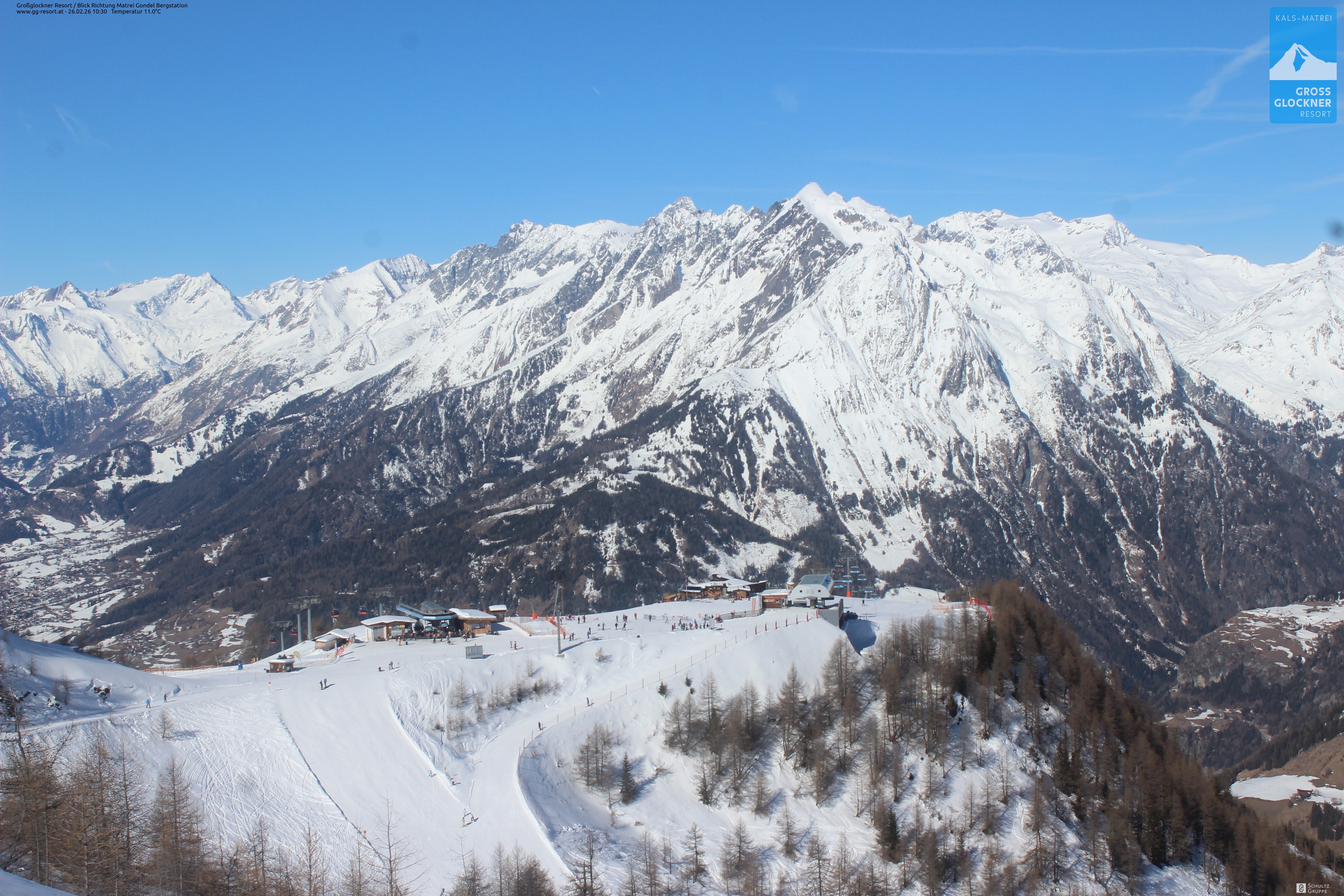 Archived image Webcam Goldried gondola top station