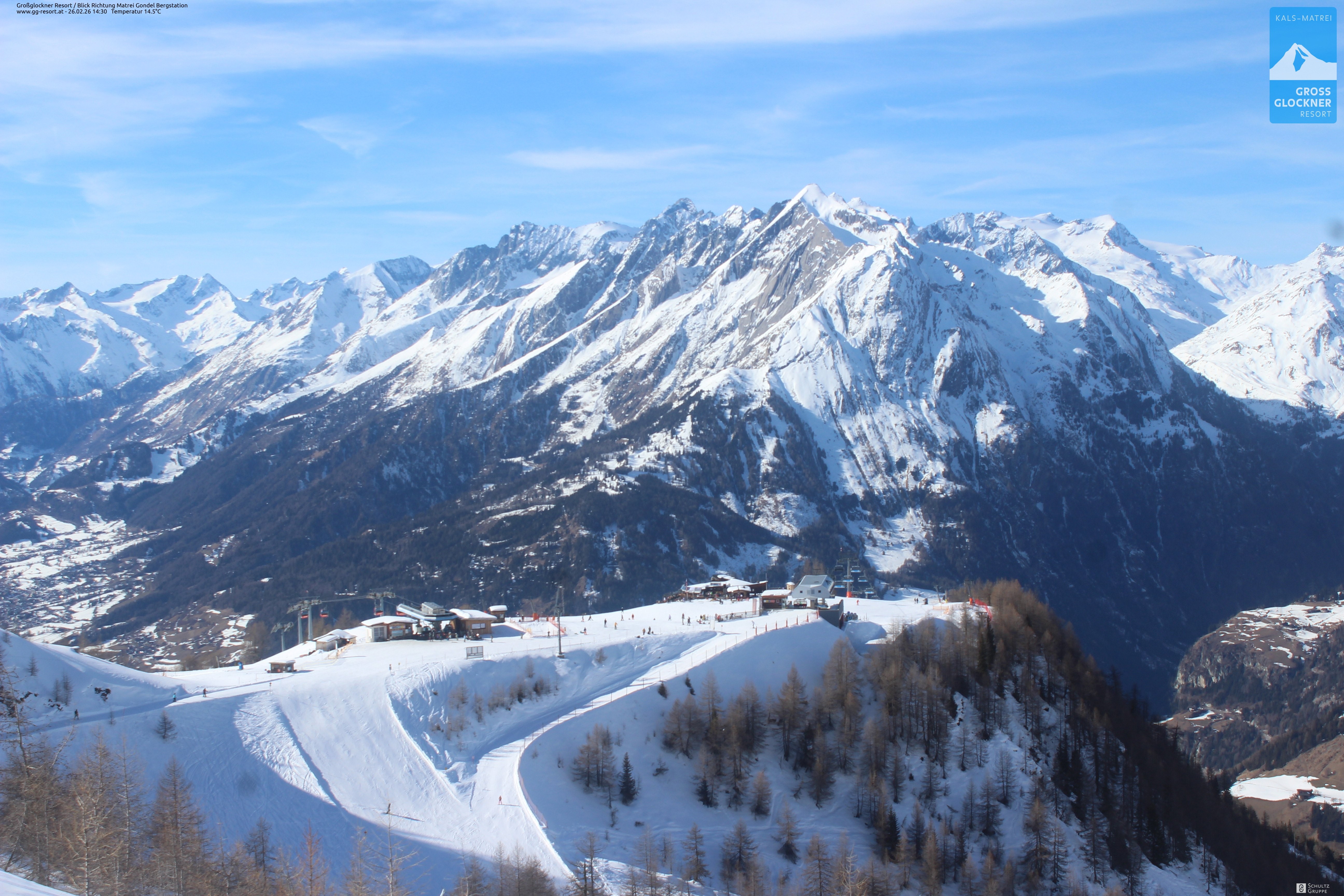 Archived image Webcam Goldried gondola top station