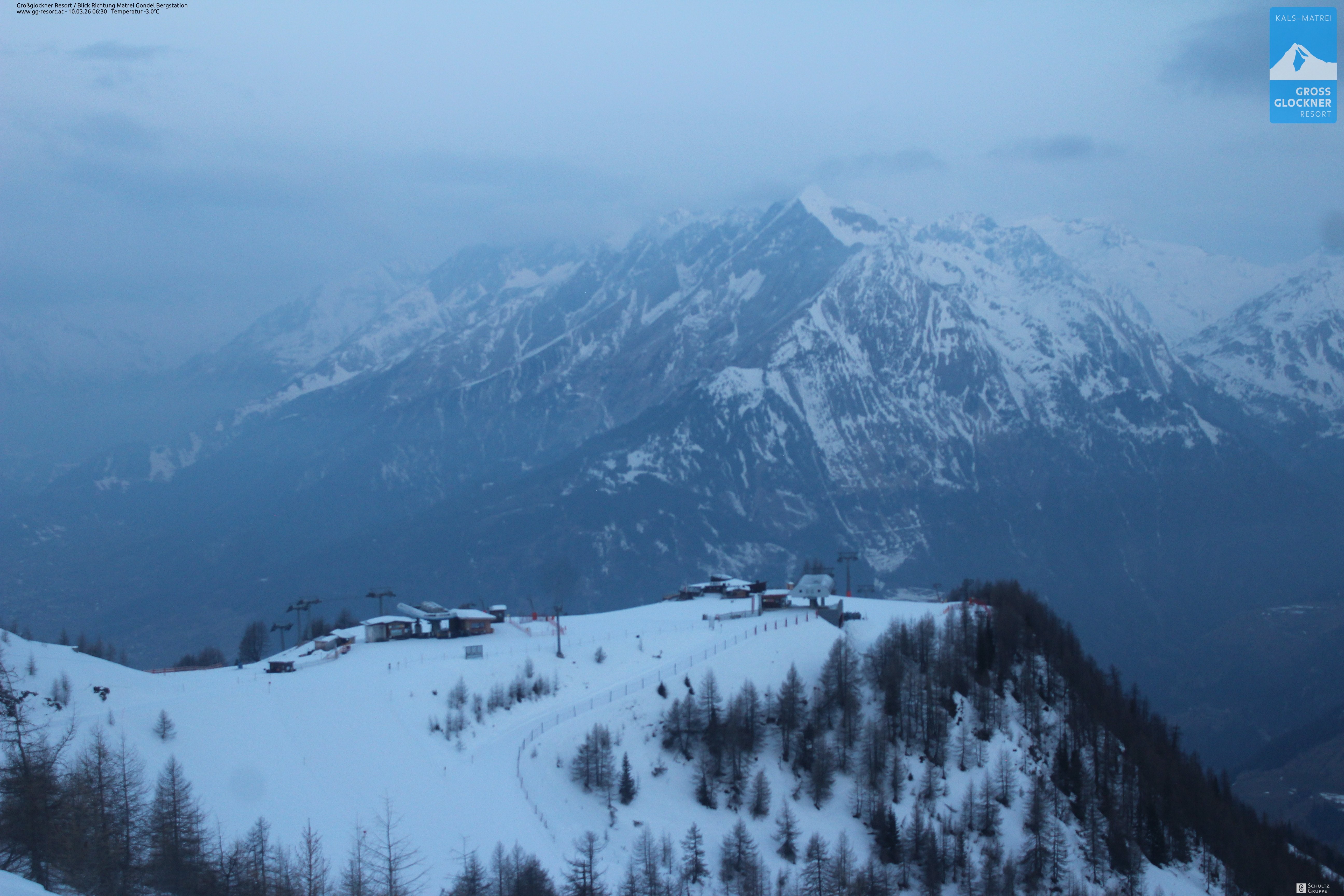 Archiv Foto Webcam Goldried-Gondelbahn Bergstation