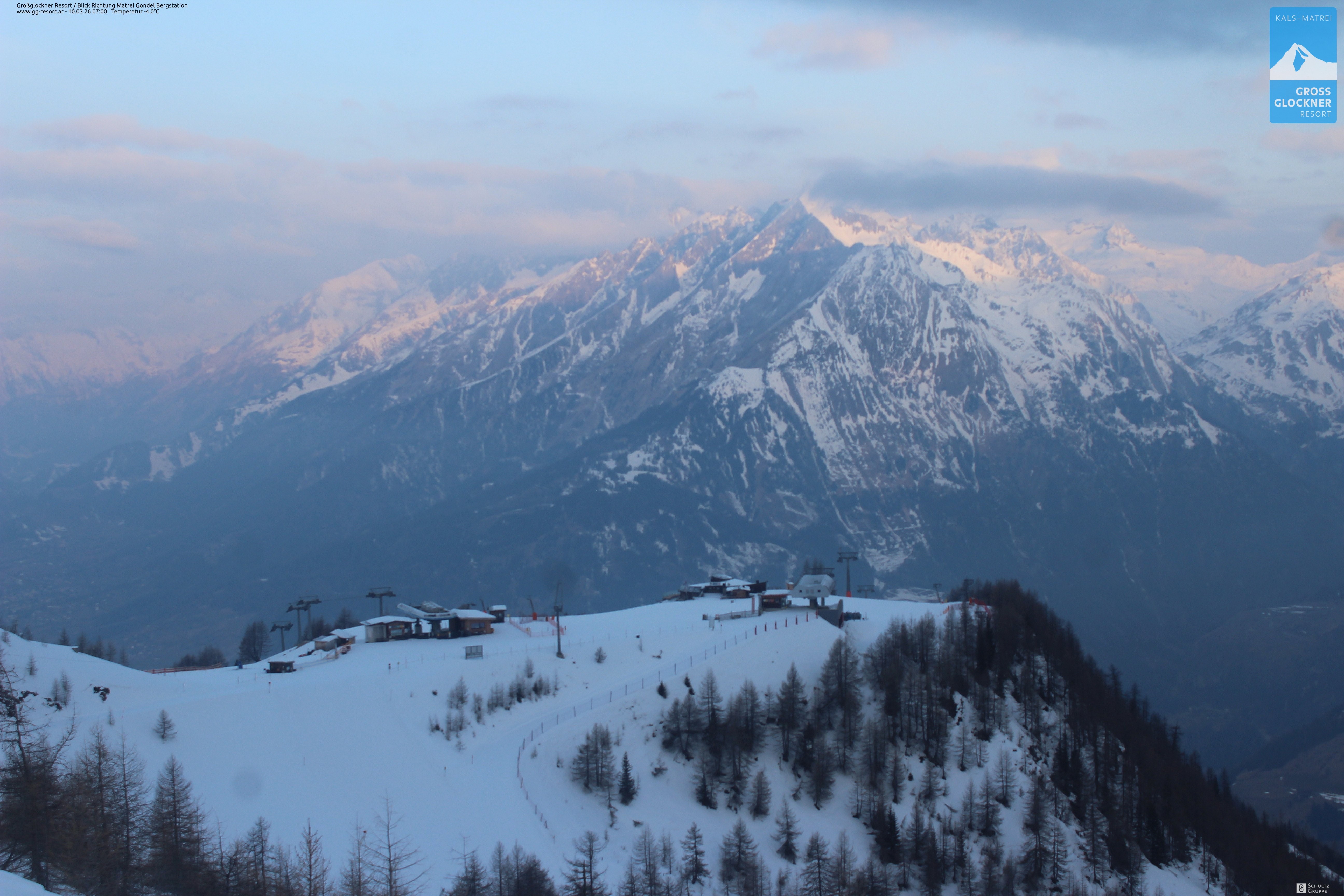 Archiv Foto Webcam Goldried-Gondelbahn Bergstation