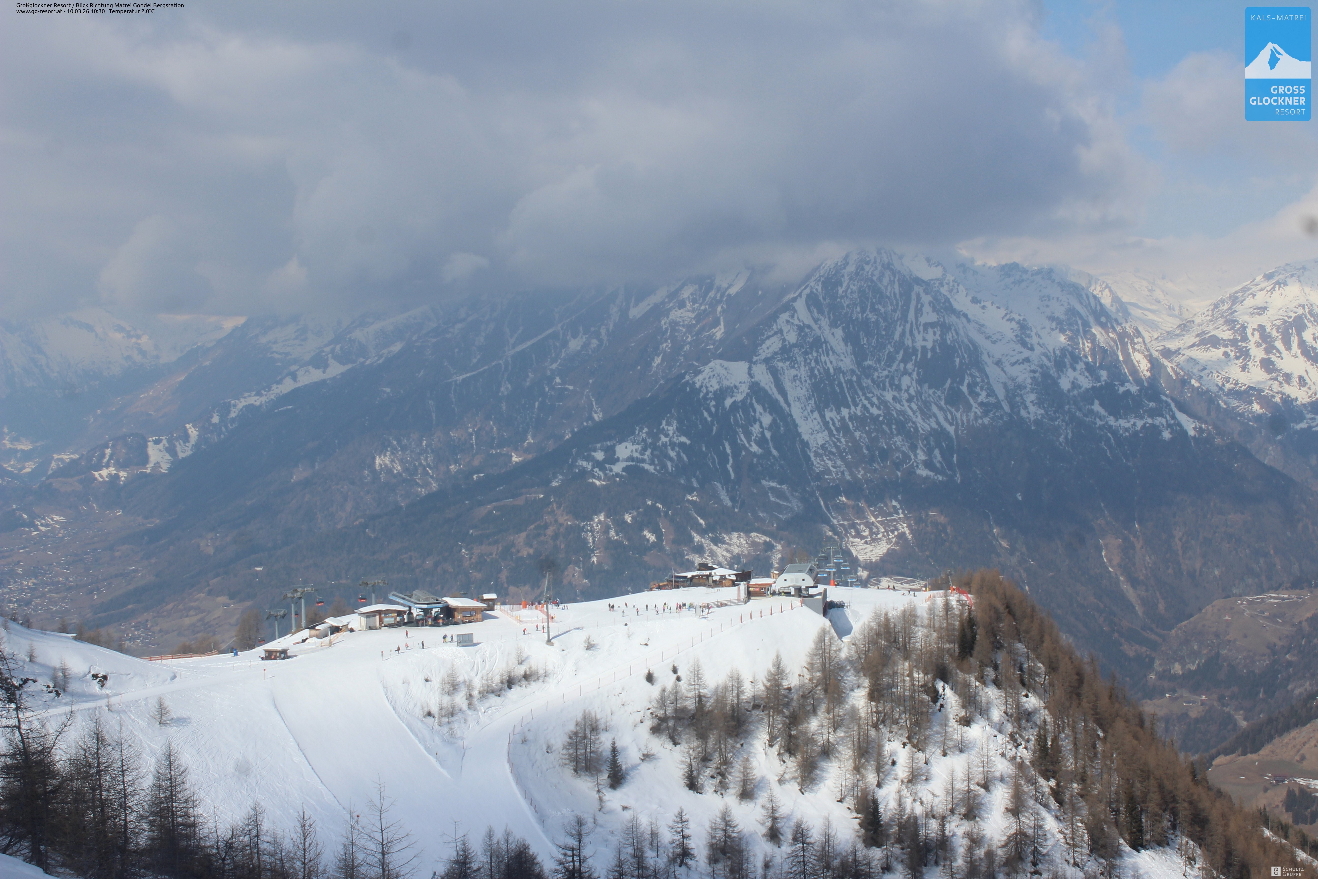 Archiv Foto Webcam Goldried-Gondelbahn Bergstation
