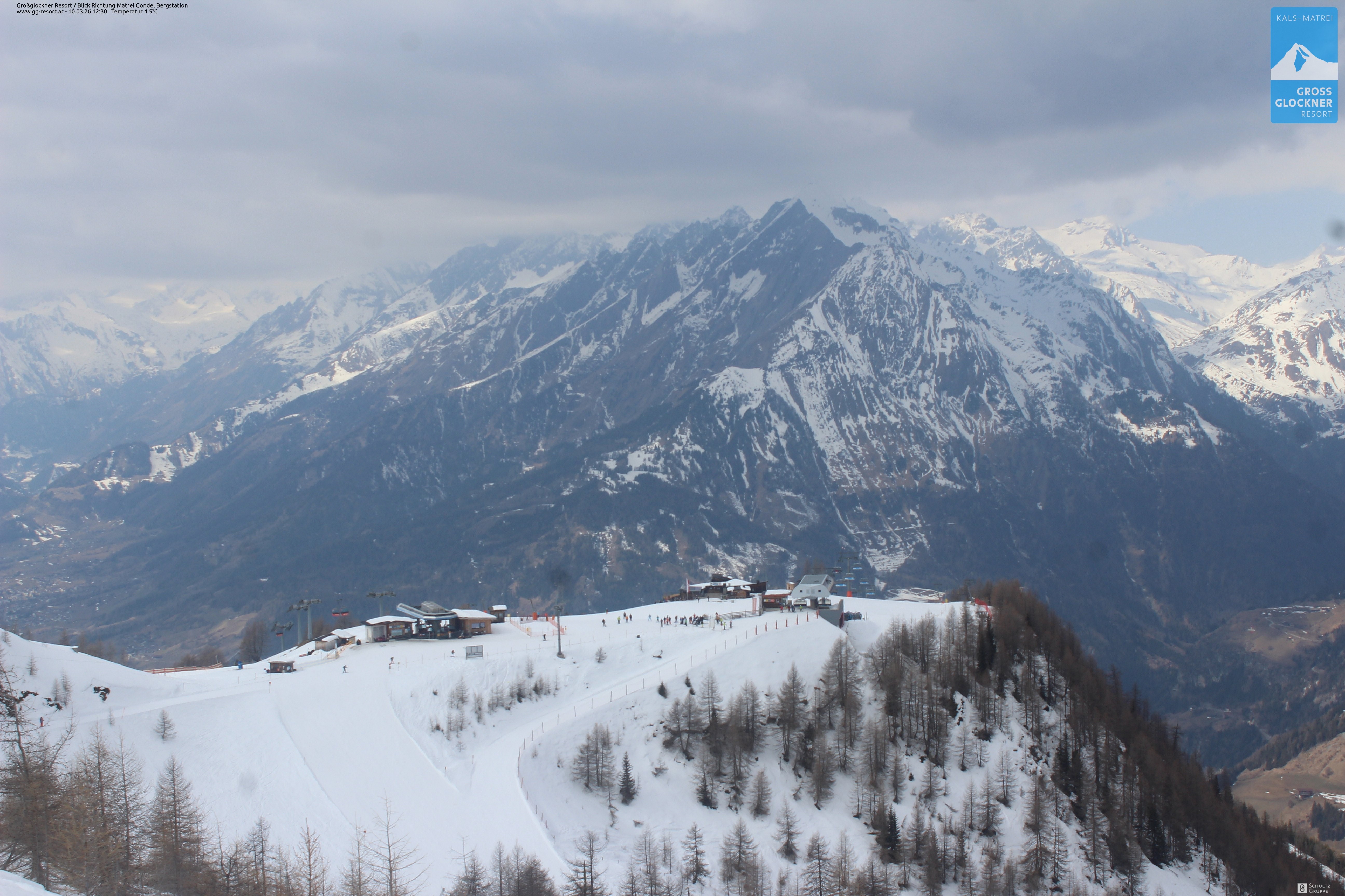 Archiv Foto Webcam Goldried-Gondelbahn Bergstation