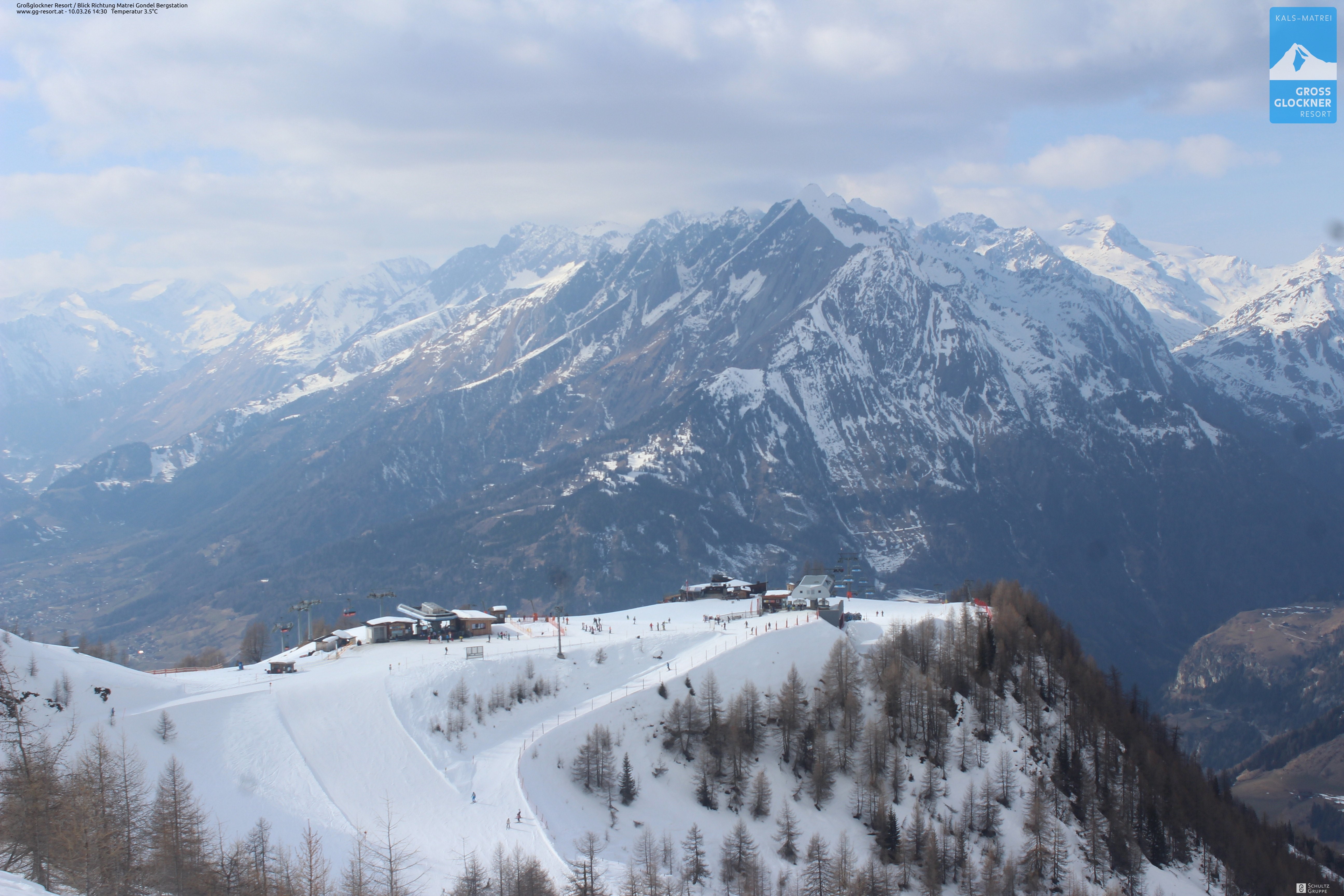 Archiv Foto Webcam Goldried-Gondelbahn Bergstation