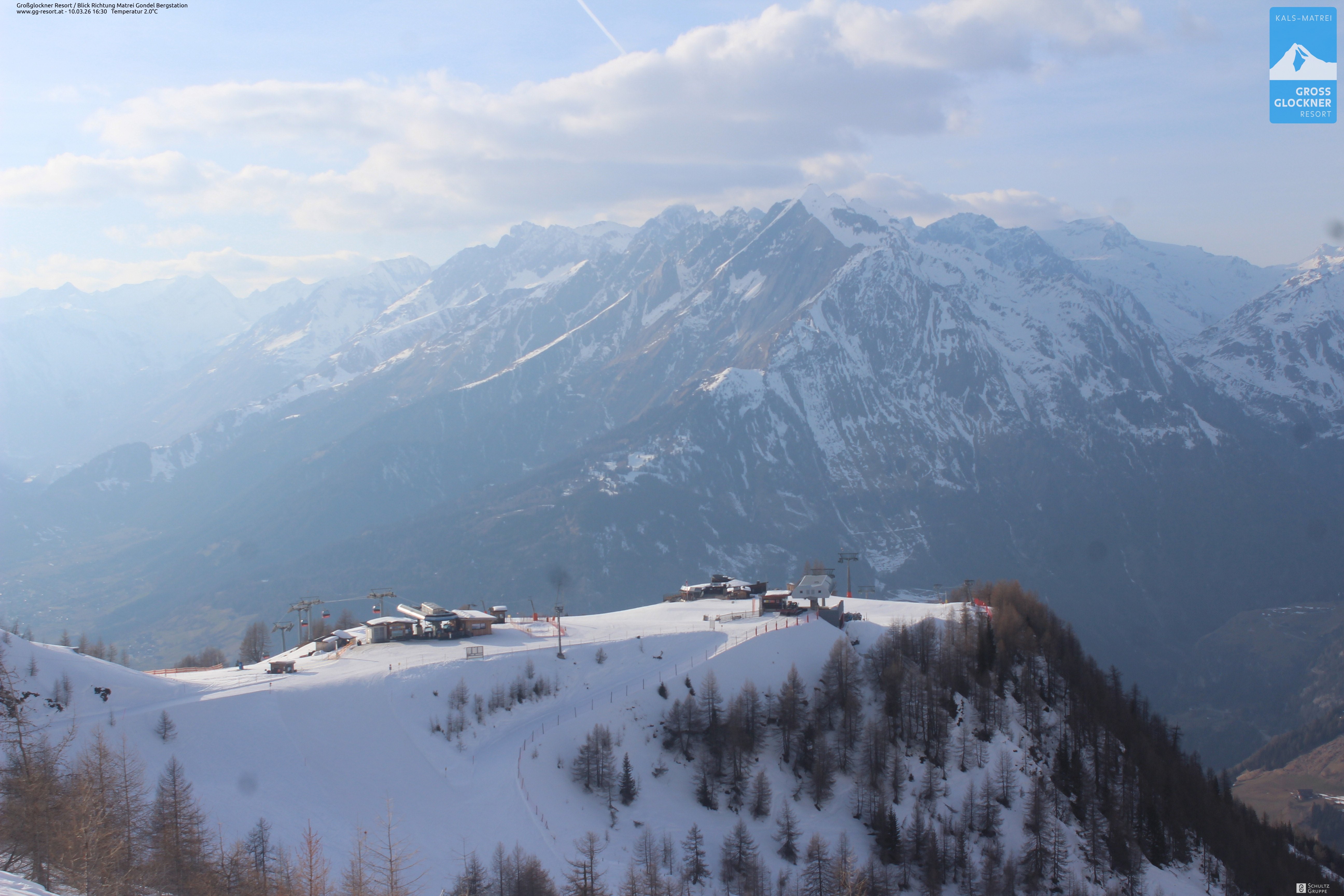 Archiv Foto Webcam Goldried-Gondelbahn Bergstation