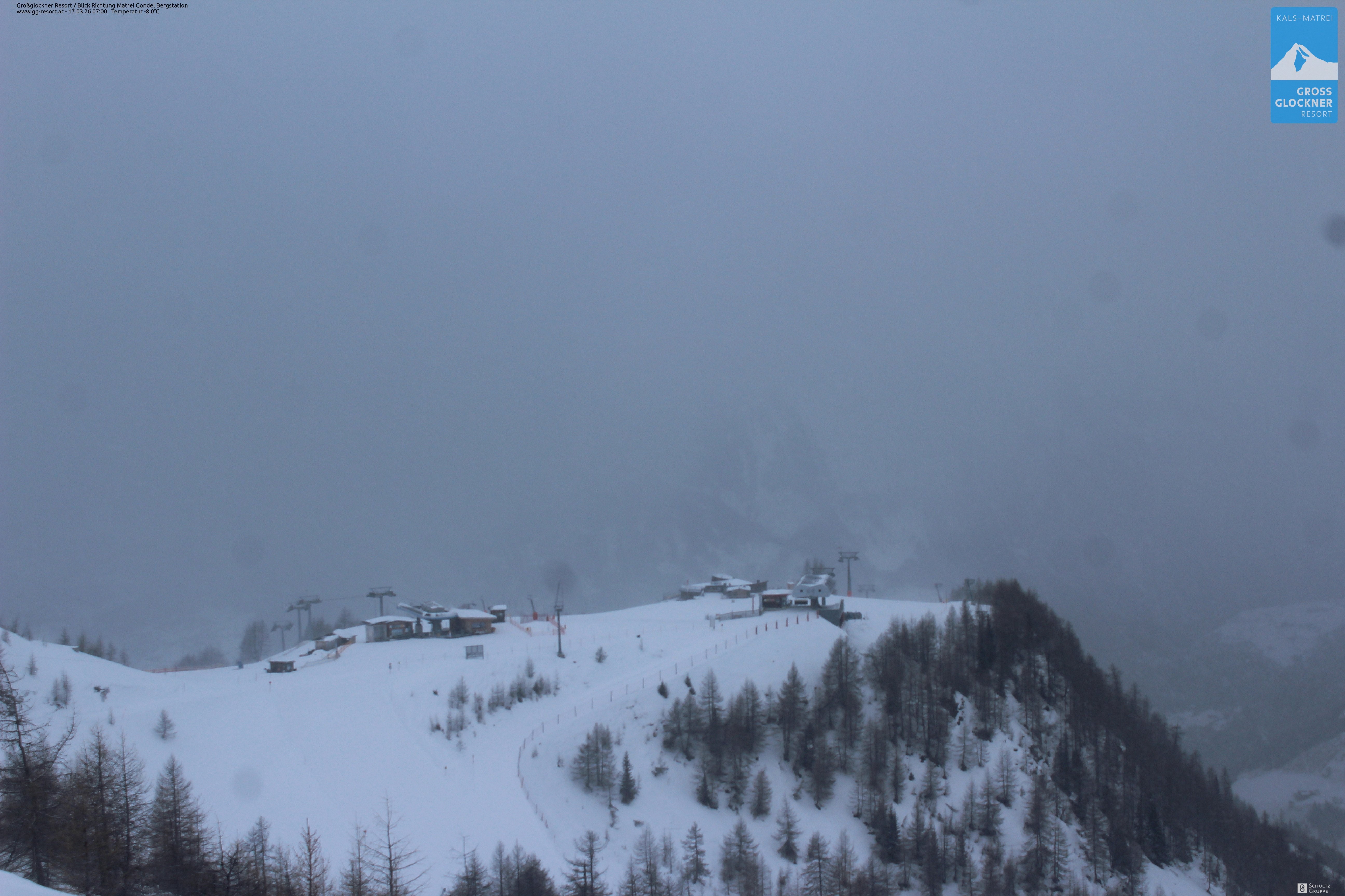 Archiv Foto Webcam Goldried-Gondelbahn Bergstation