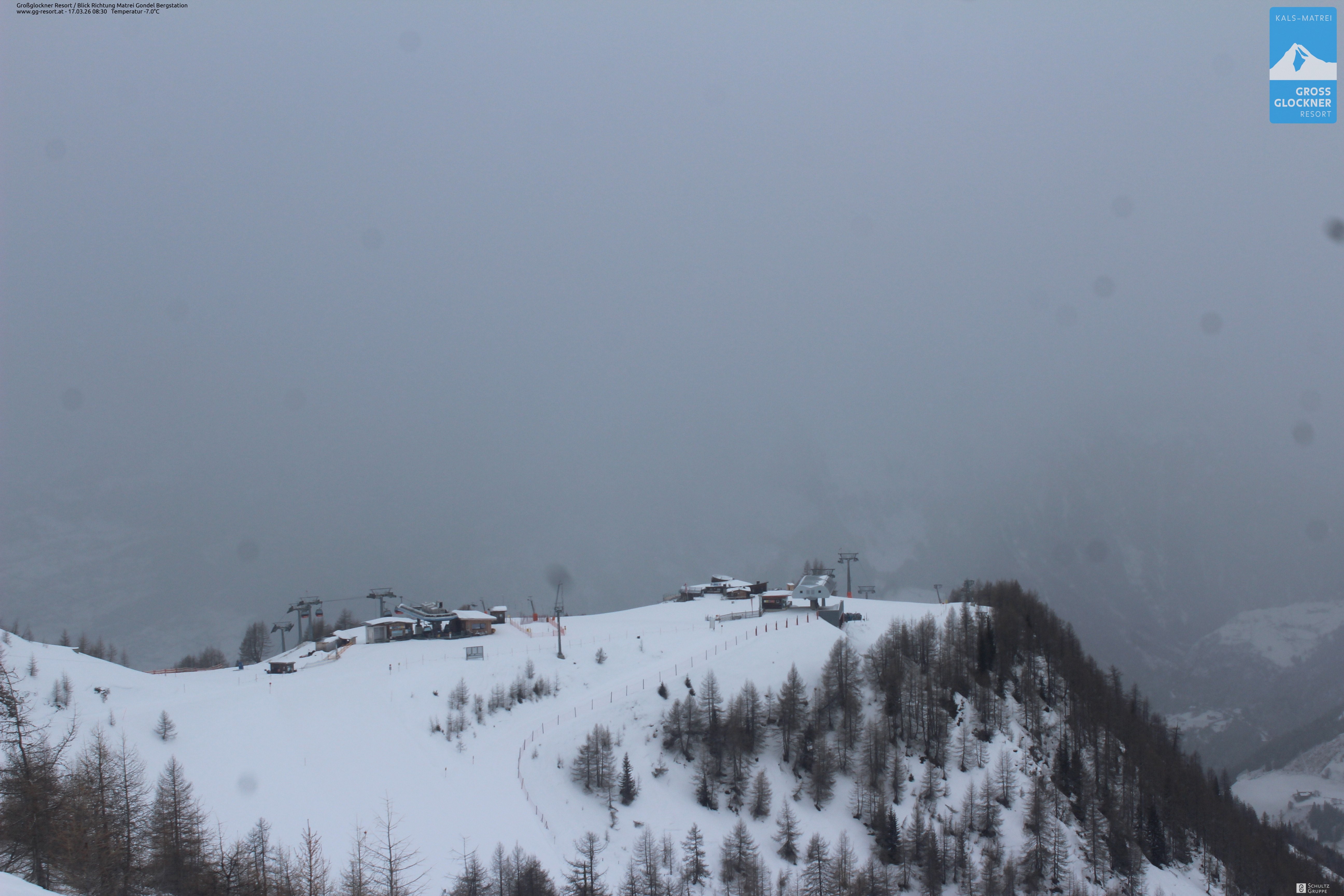 Archiv Foto Webcam Goldried-Gondelbahn Bergstation