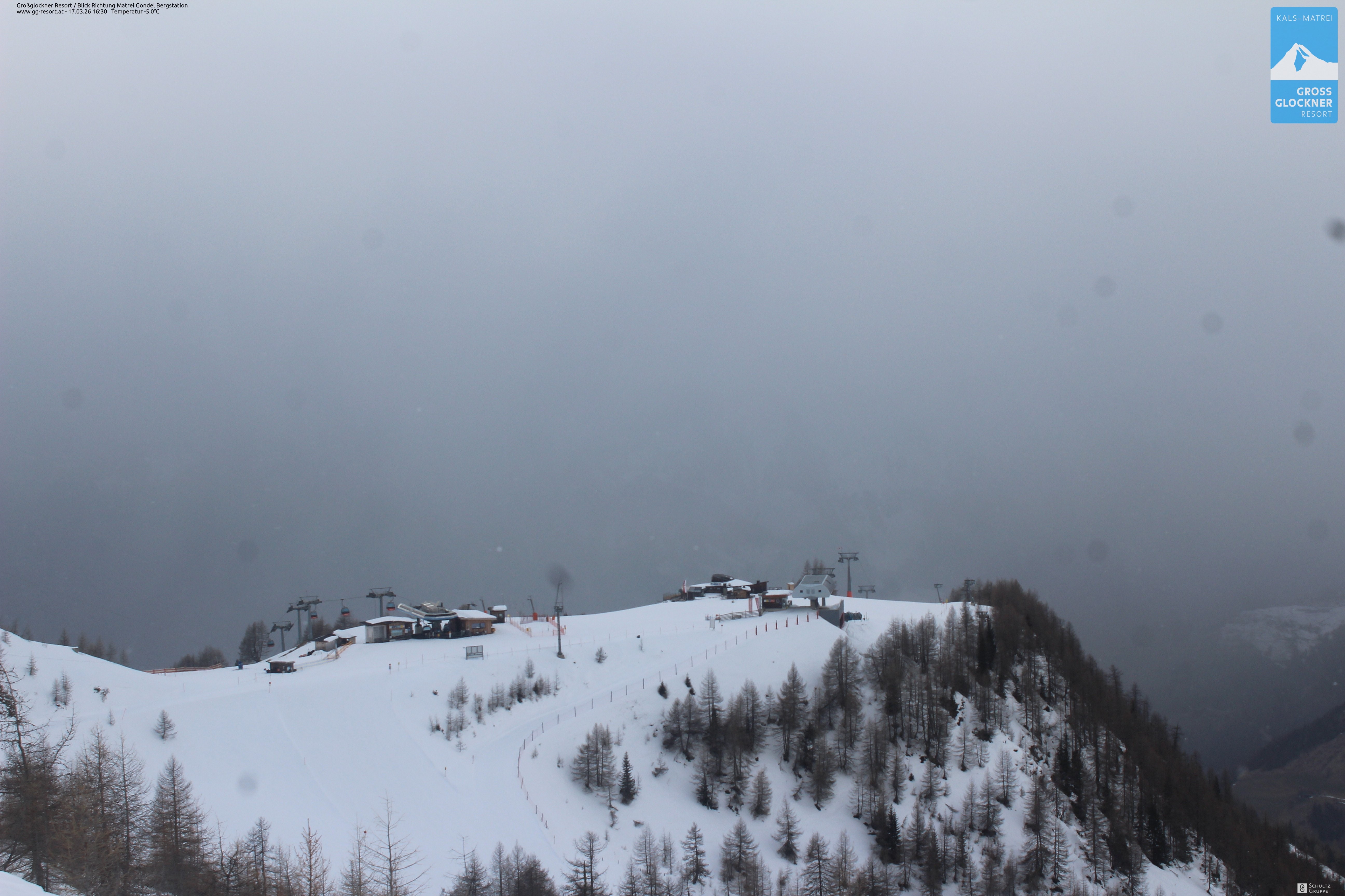 Archiv Foto Webcam Goldried-Gondelbahn Bergstation