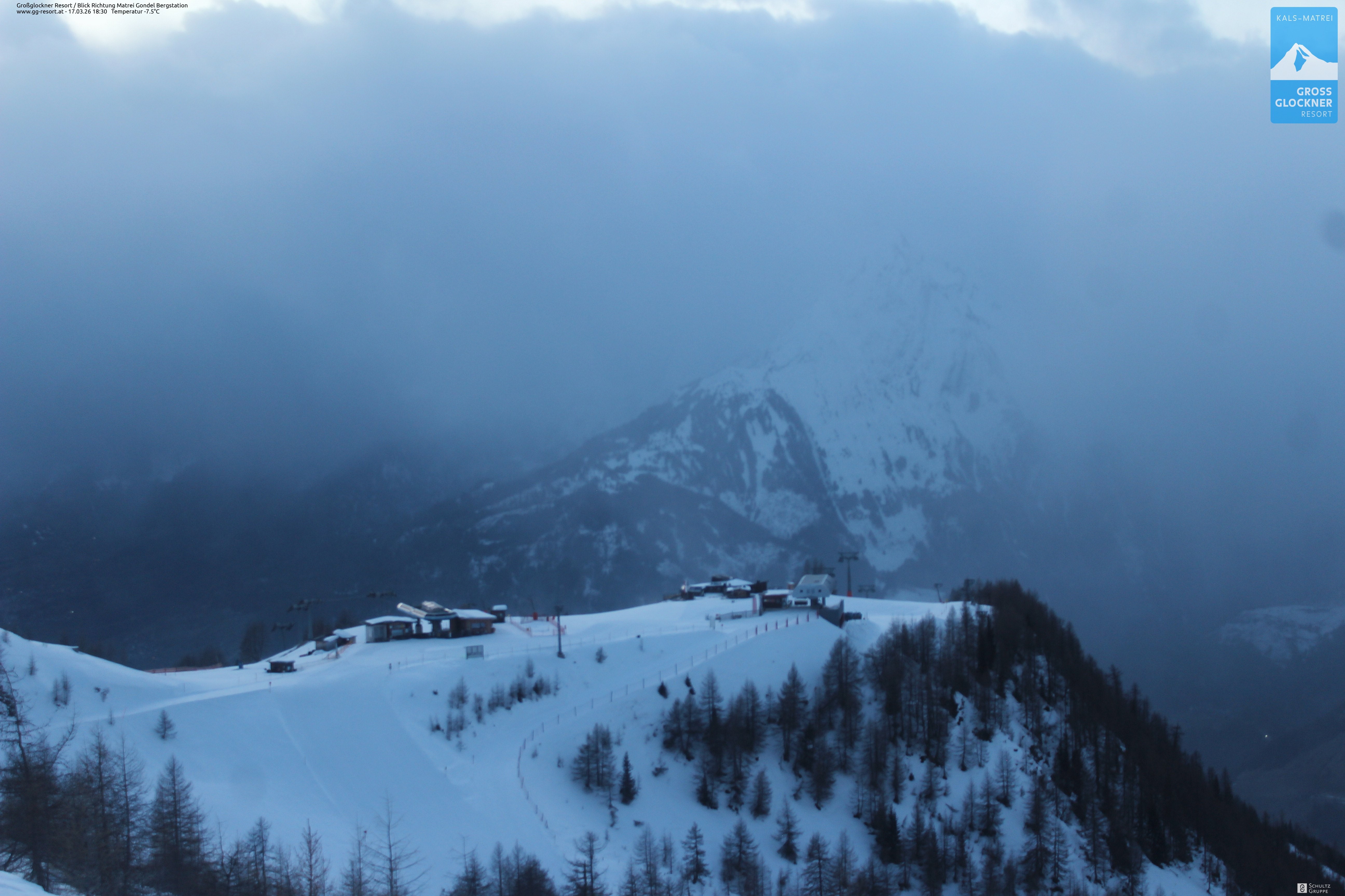 Archiv Foto Webcam Goldried-Gondelbahn Bergstation
