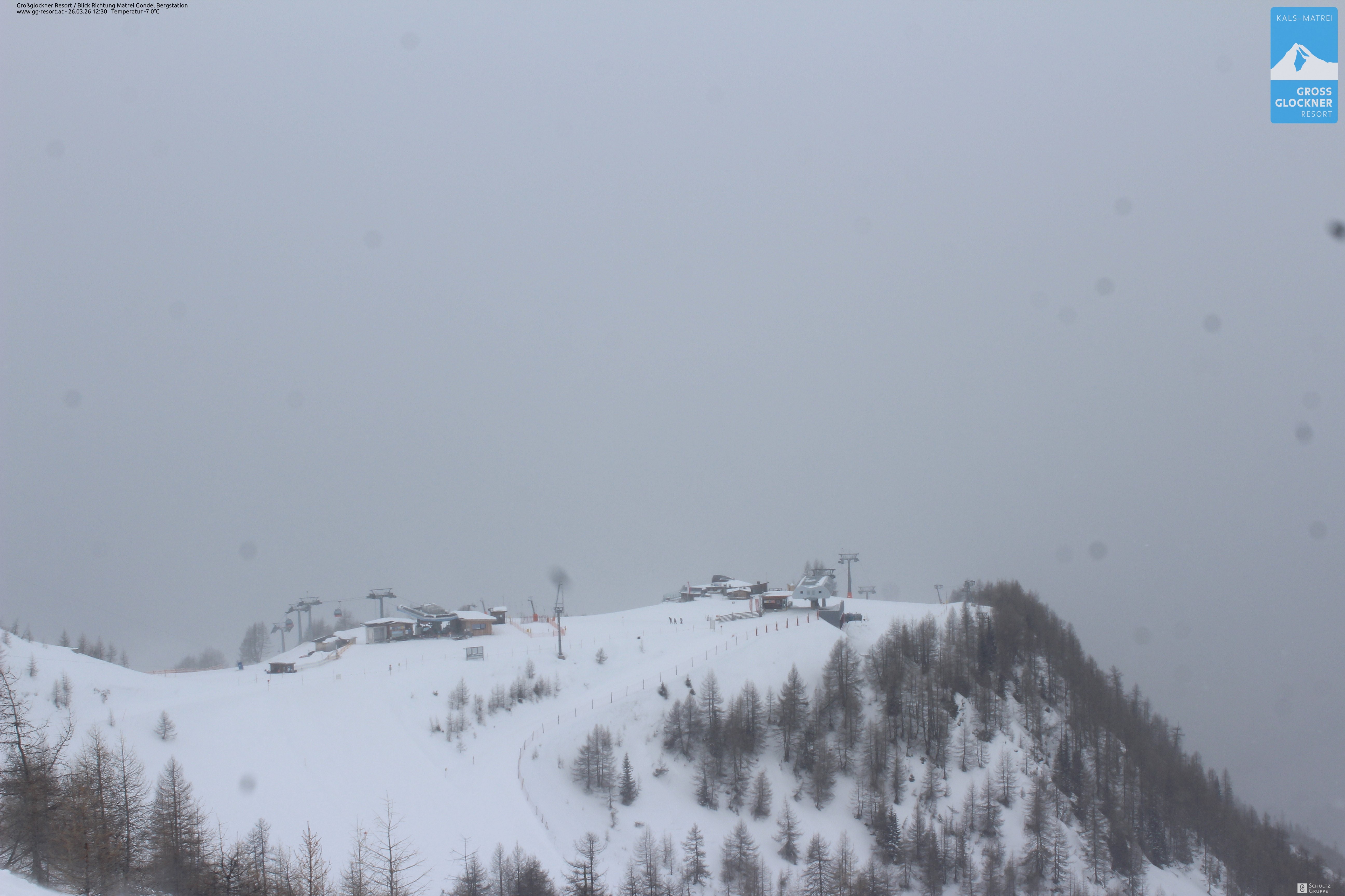 Archived image Webcam Goldried gondola top station