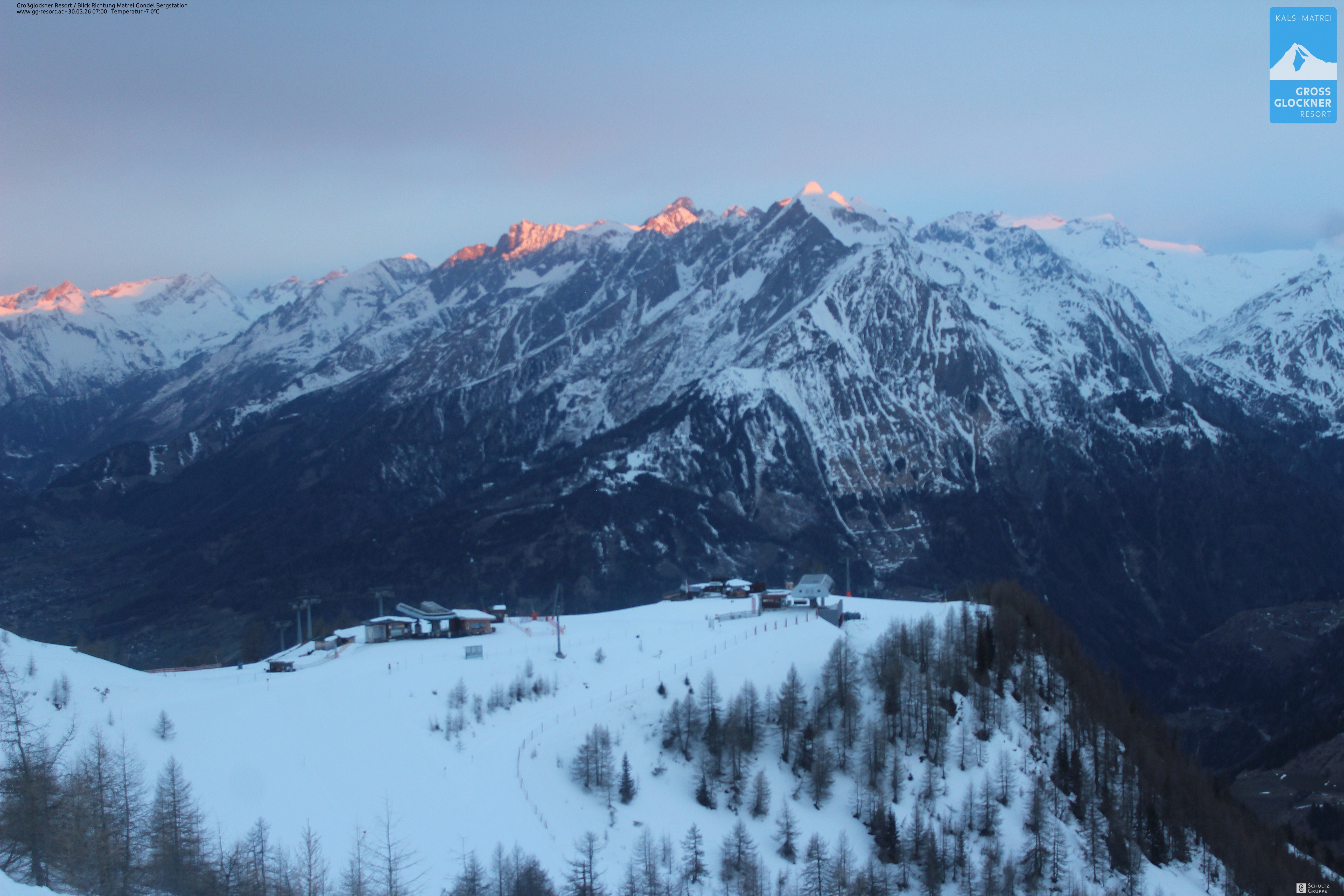 Archiv Foto Webcam Goldried-Gondelbahn Bergstation