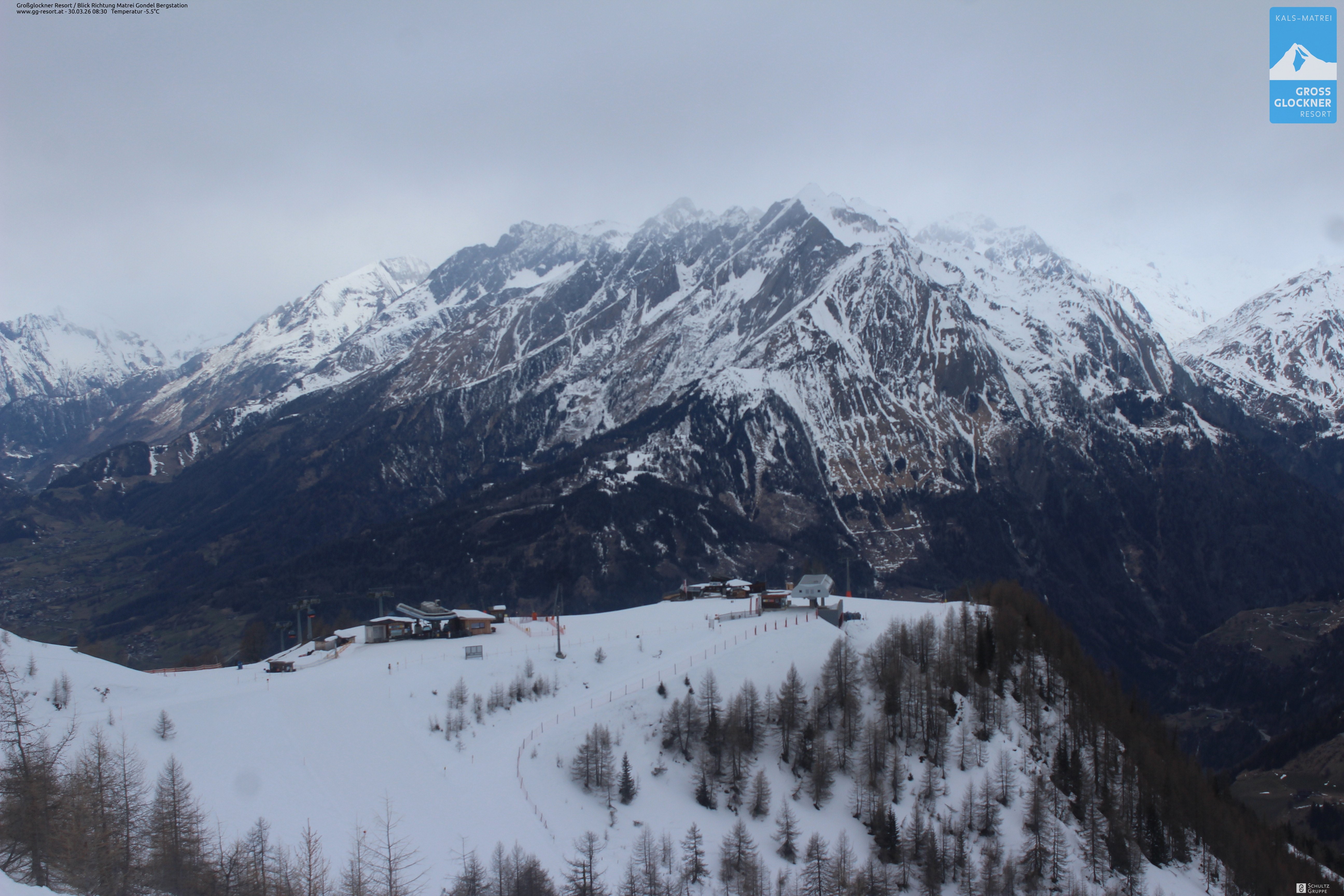 Archiv Foto Webcam Goldried-Gondelbahn Bergstation