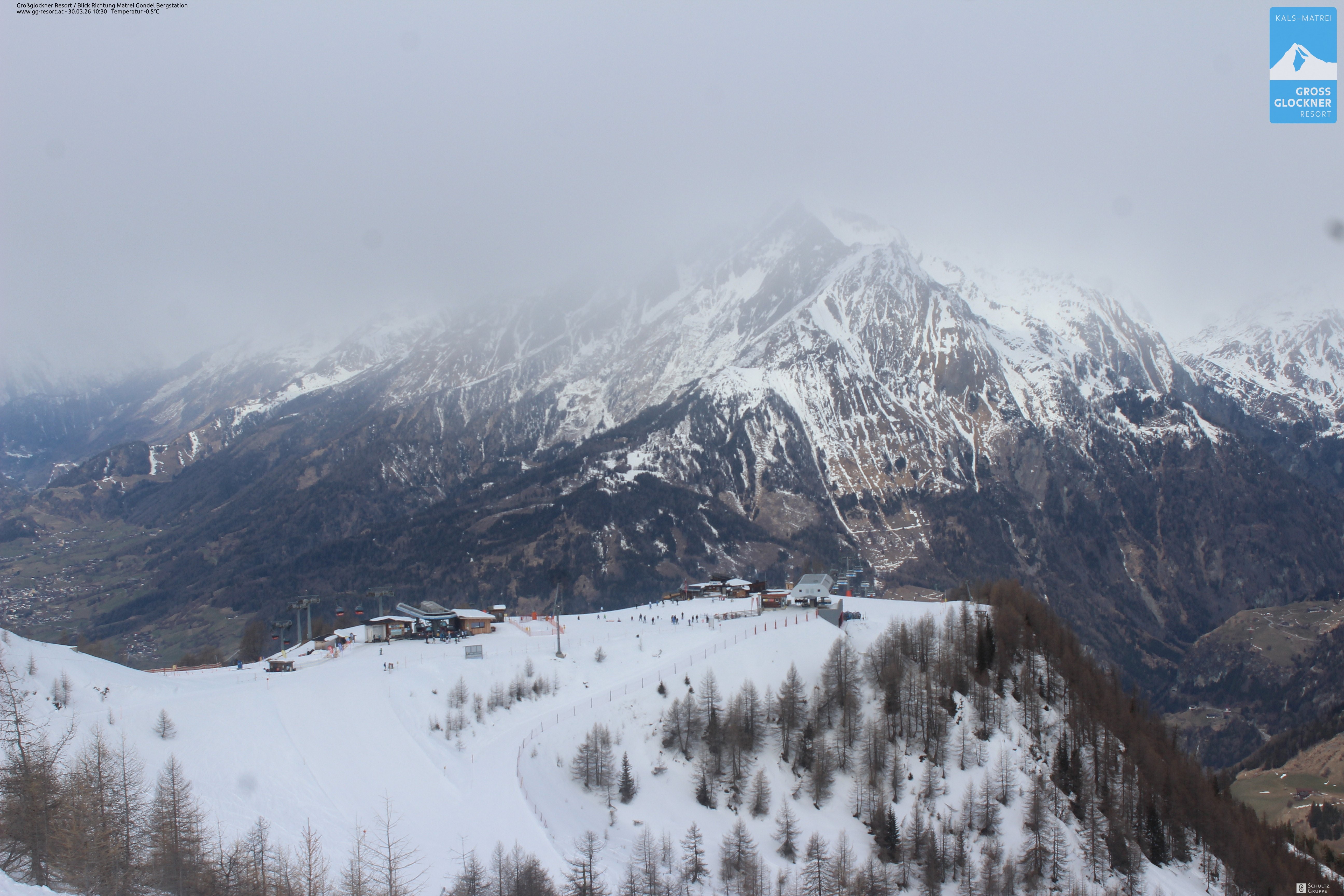 Archiv Foto Webcam Goldried-Gondelbahn Bergstation