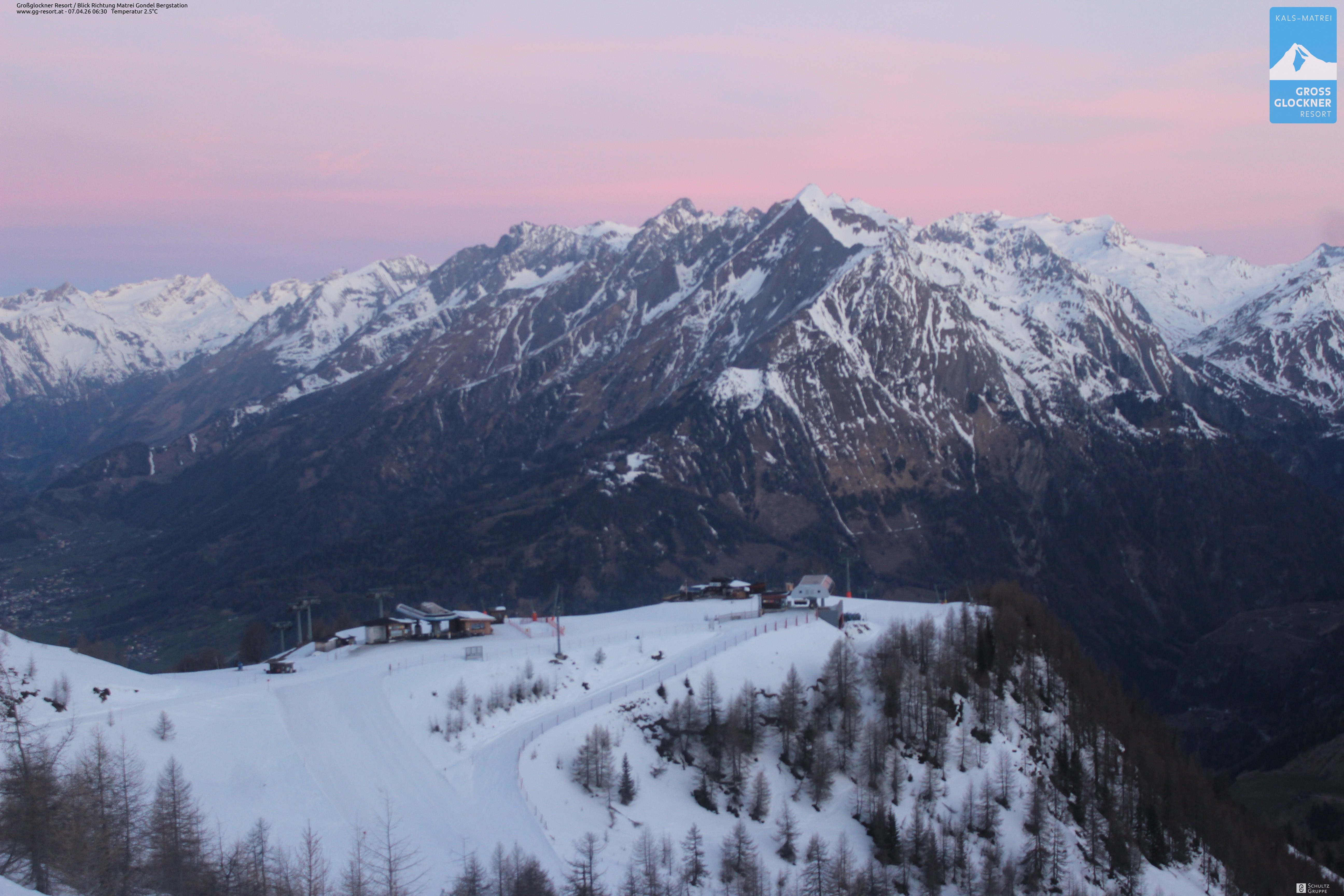 Archiv Foto Webcam Goldried-Gondelbahn Bergstation