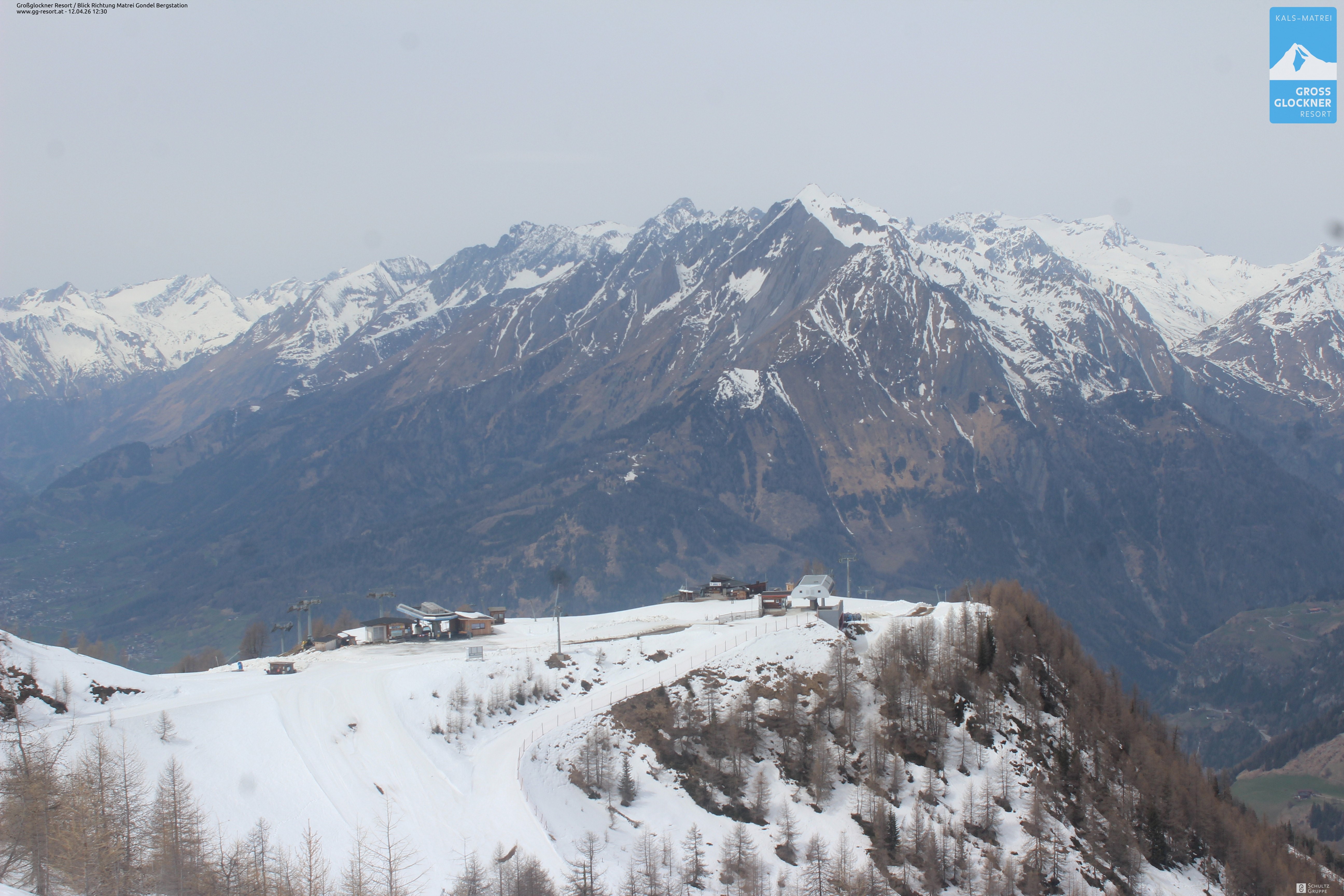 Archived image Webcam Goldried gondola top station