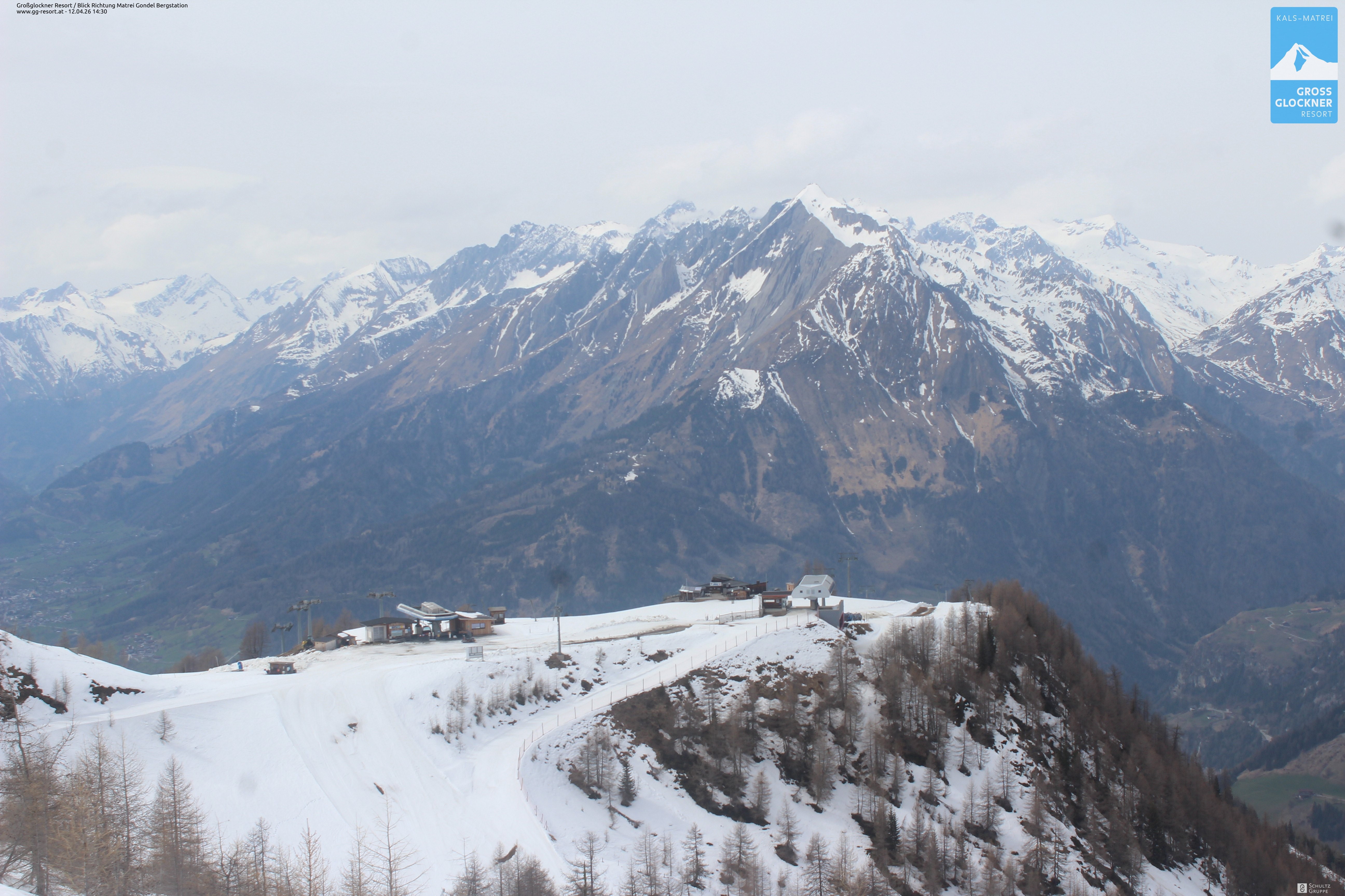 Archived image Webcam Goldried gondola top station