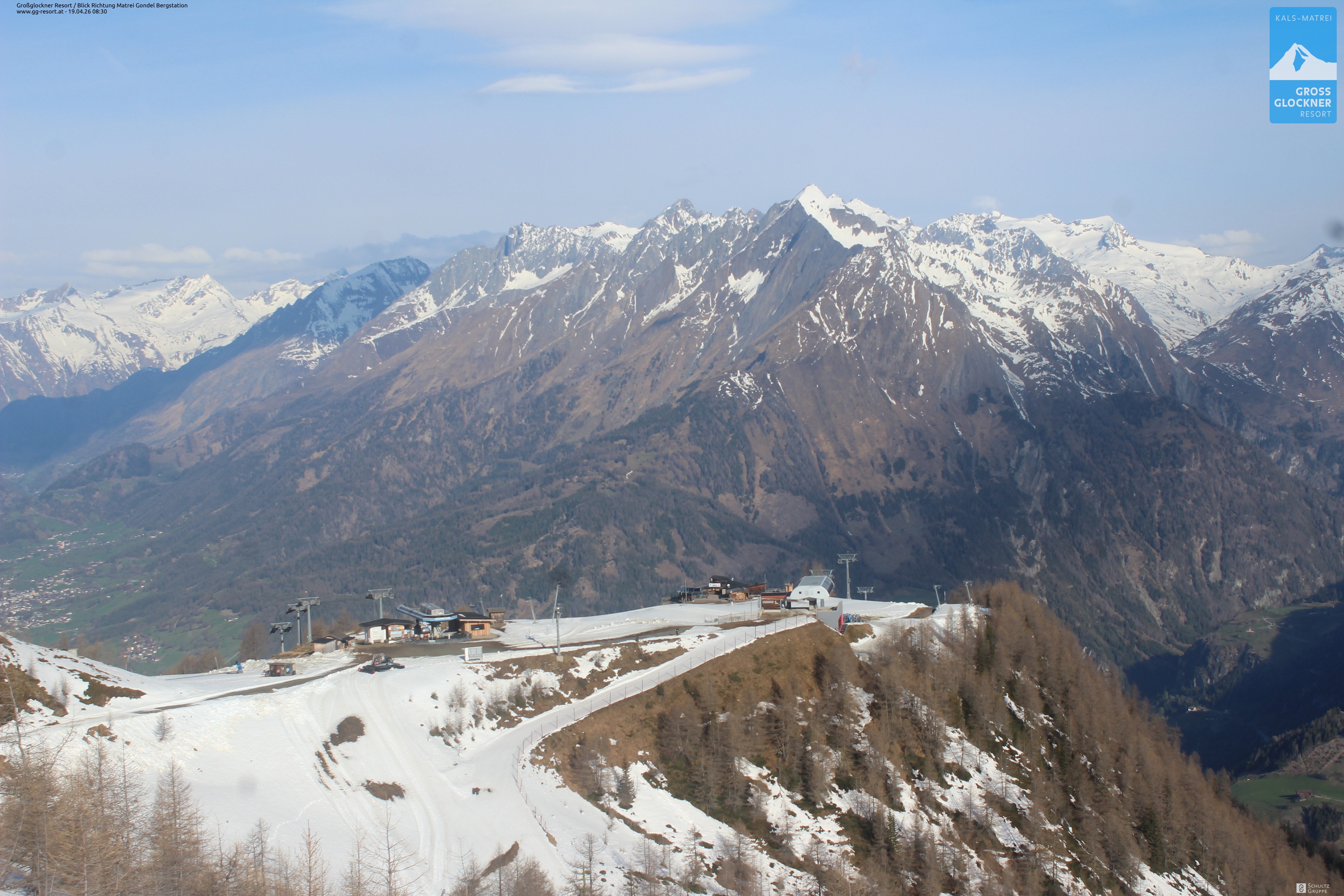 Archiv Foto Webcam Goldried-Gondelbahn Bergstation