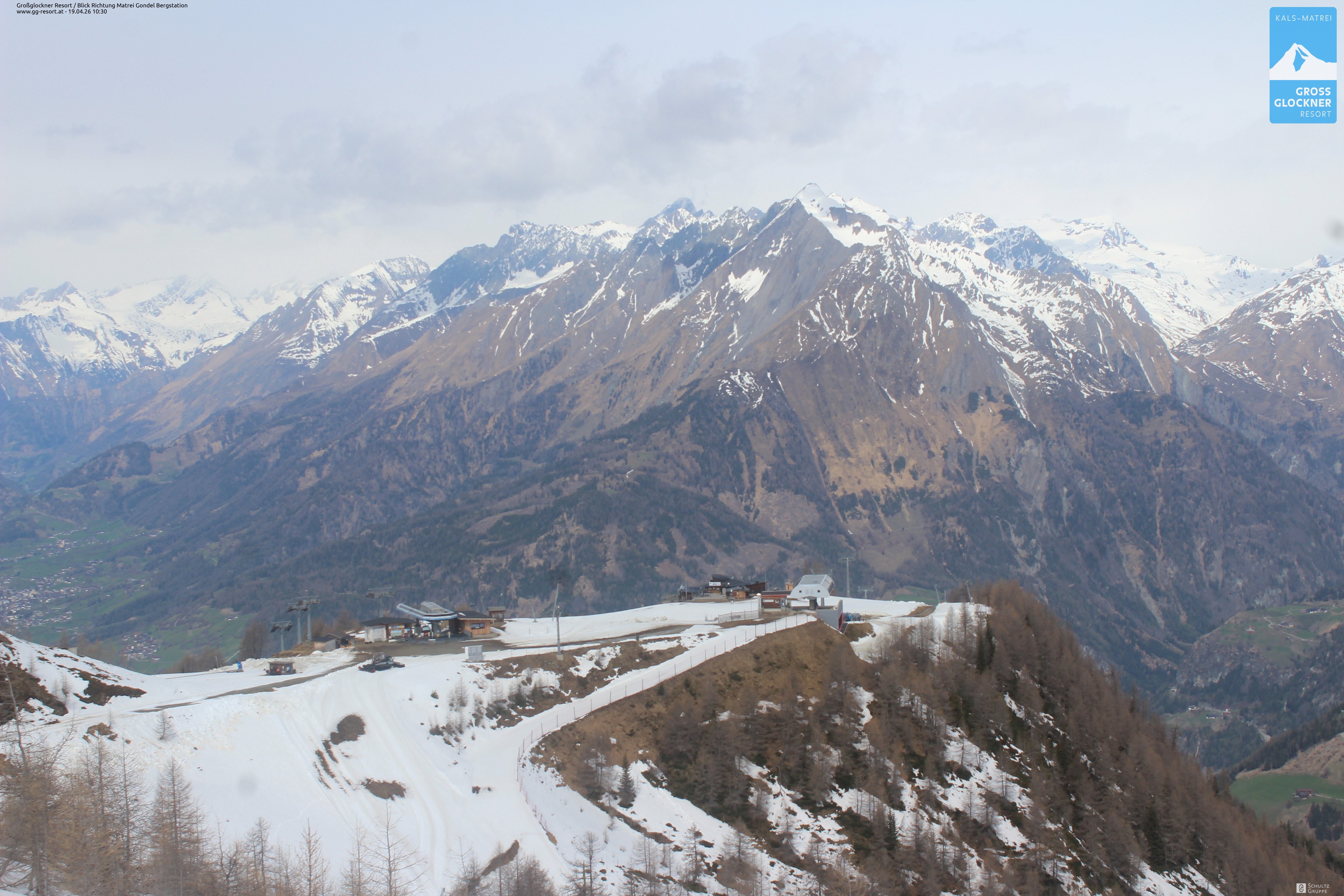 Archiv Foto Webcam Goldried-Gondelbahn Bergstation