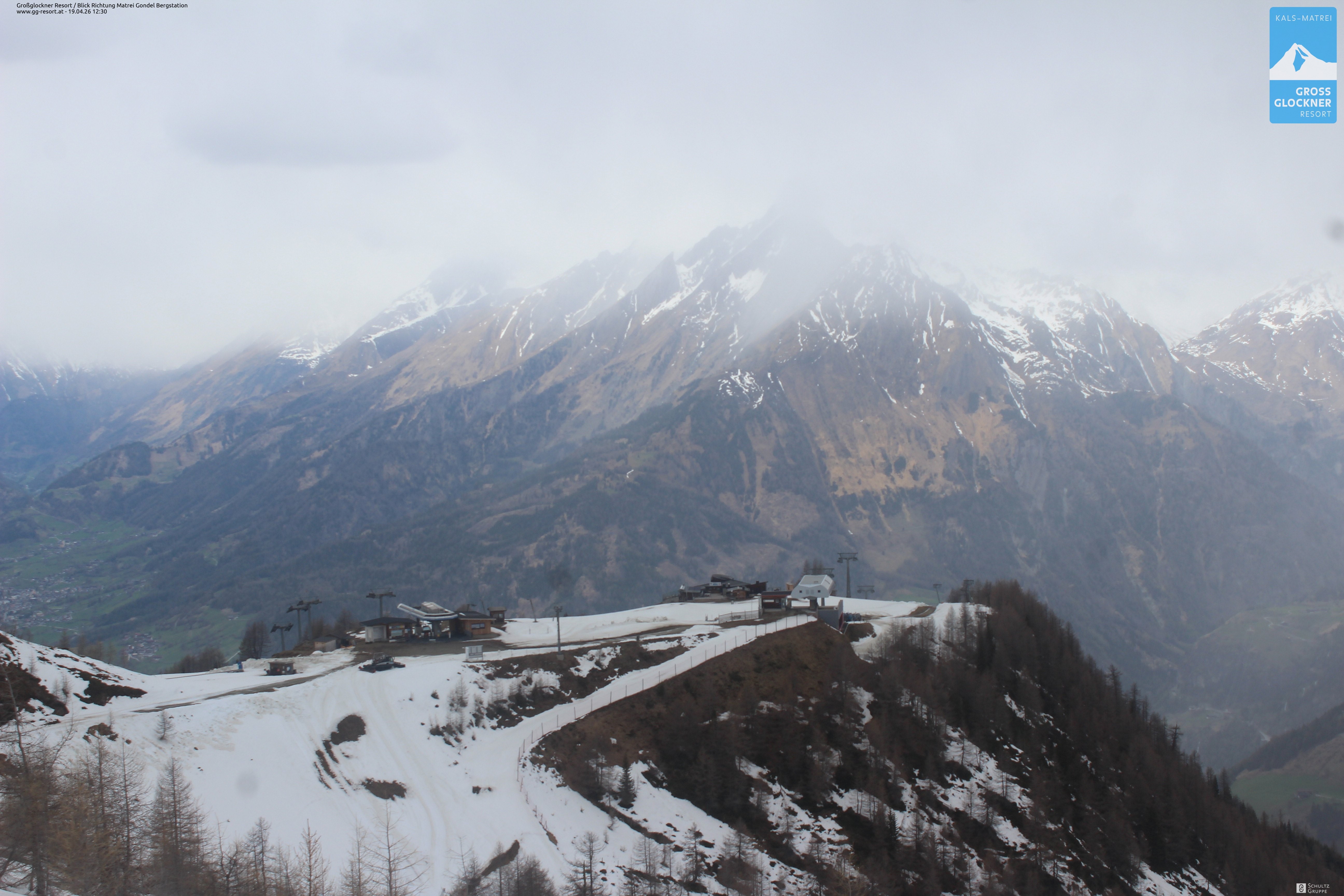 Archiv Foto Webcam Goldried-Gondelbahn Bergstation
