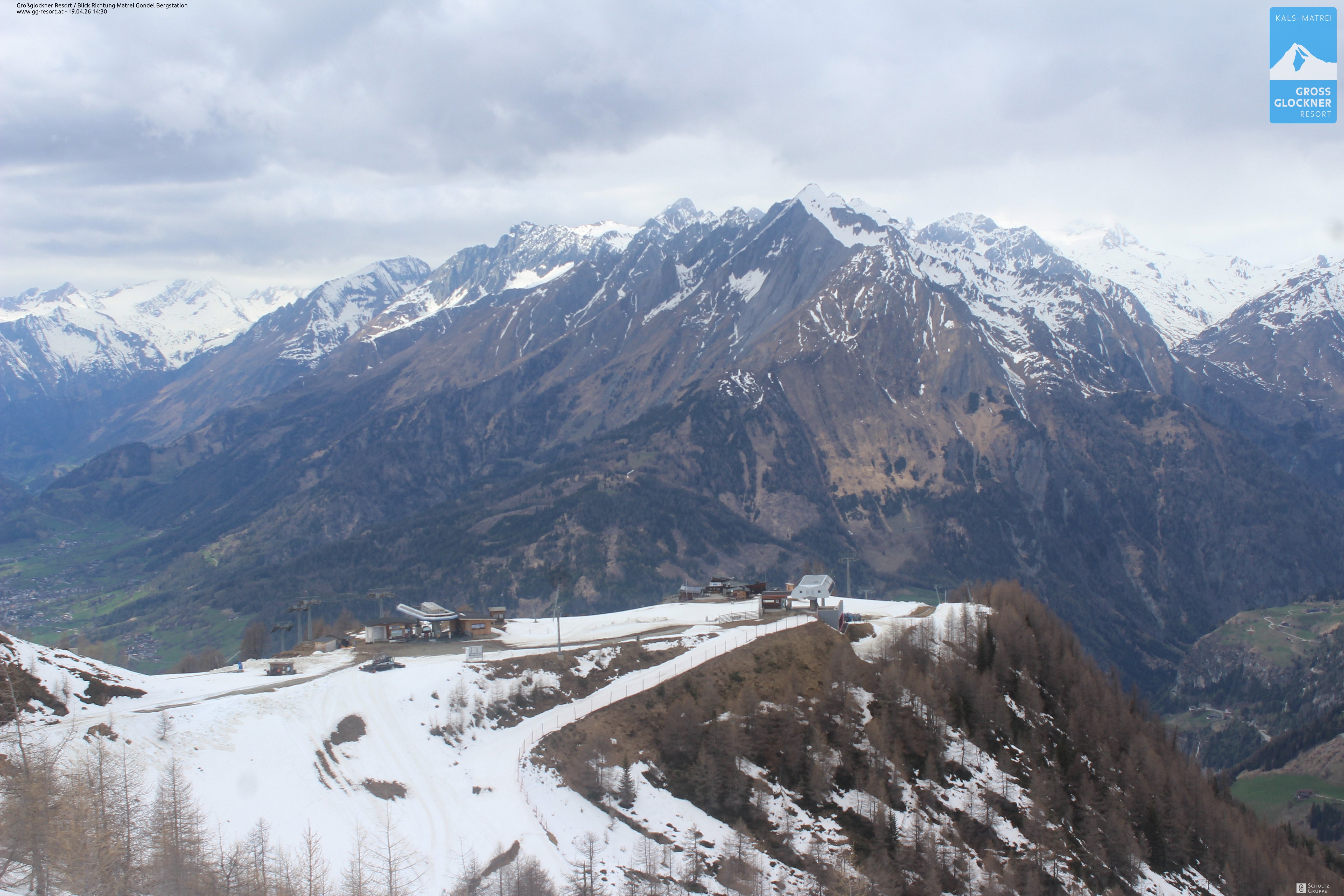 Archiv Foto Webcam Goldried-Gondelbahn Bergstation