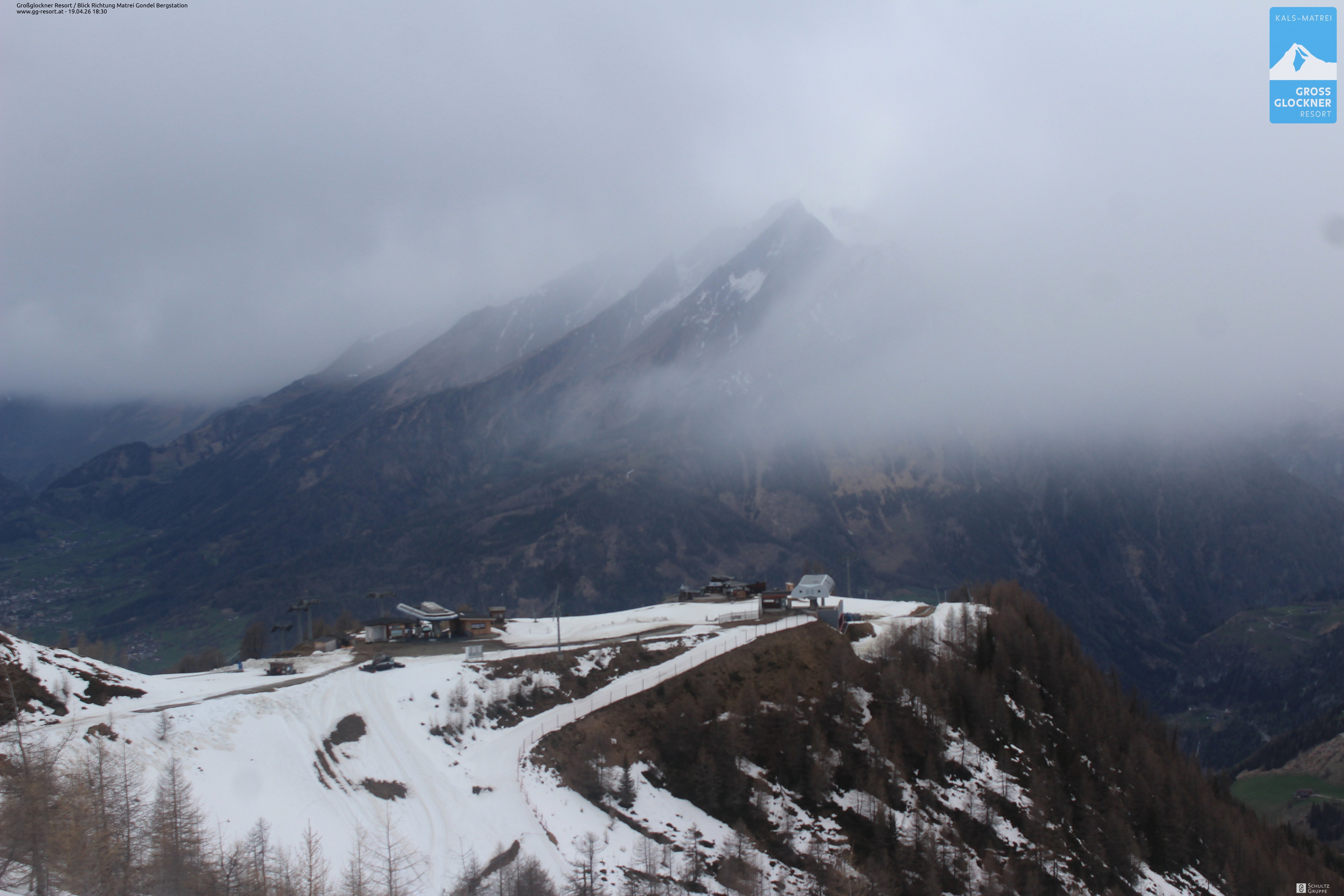 Archiv Foto Webcam Goldried-Gondelbahn Bergstation