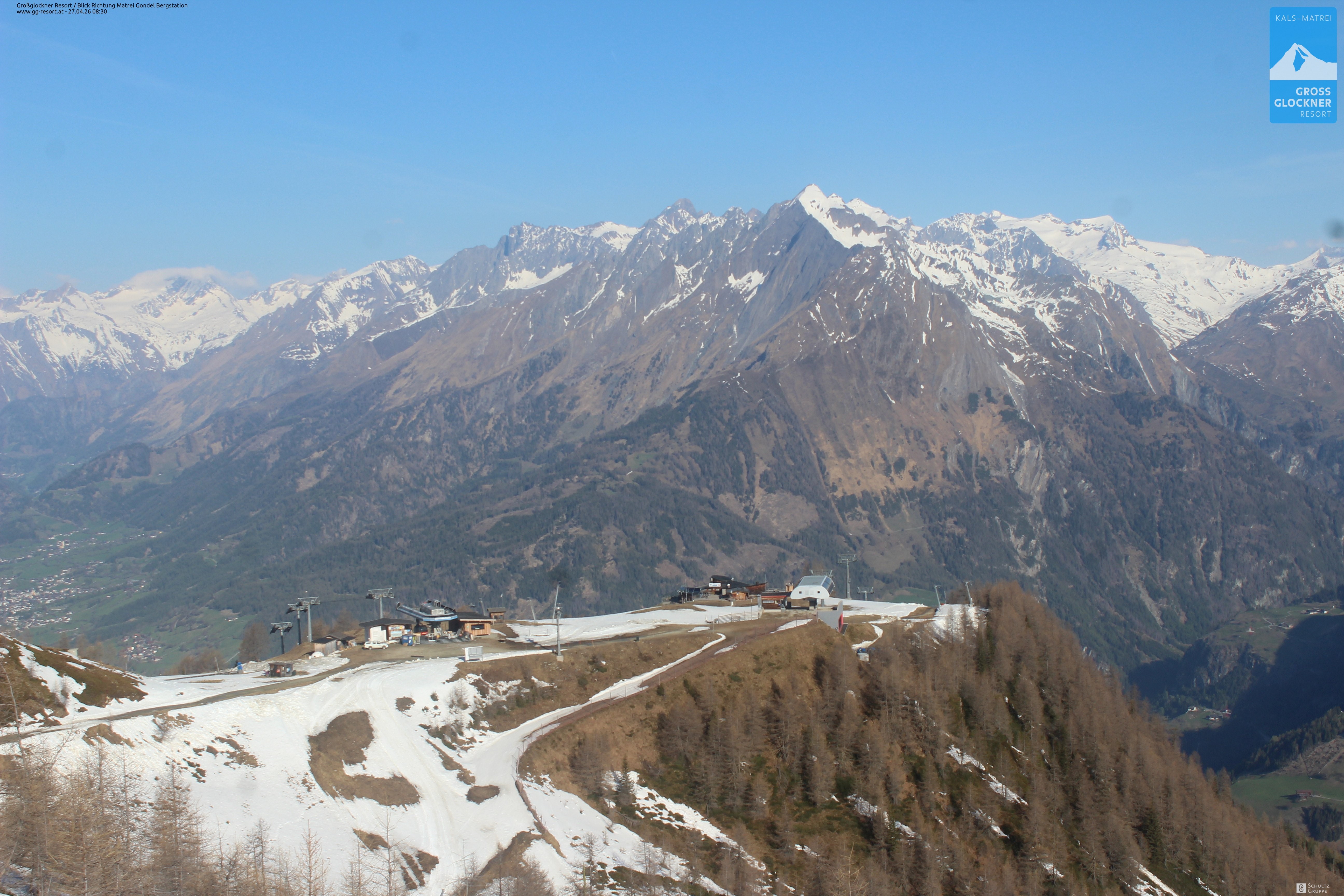 Archiv Foto Webcam Goldried-Gondelbahn Bergstation