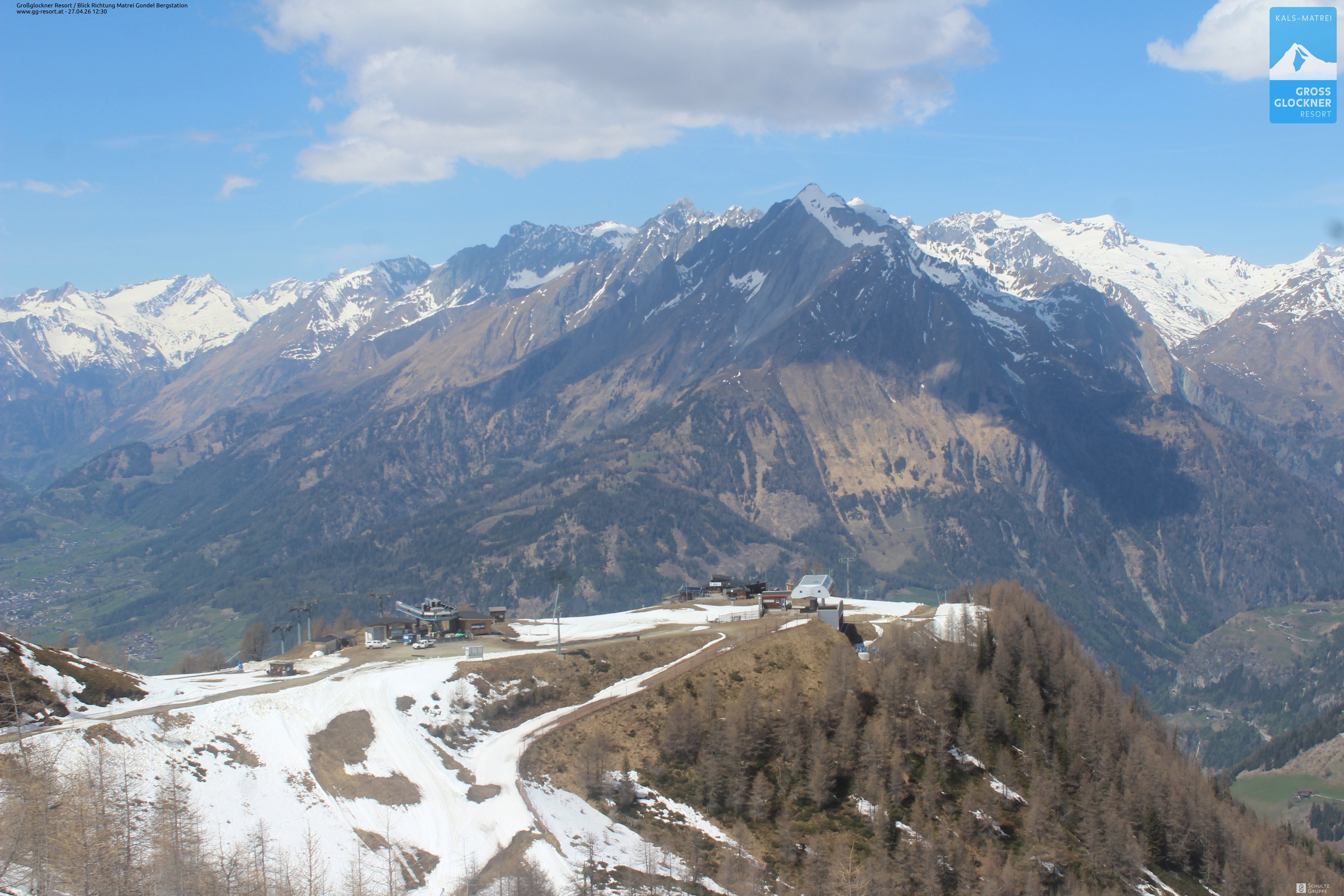 Archiv Foto Webcam Goldried-Gondelbahn Bergstation