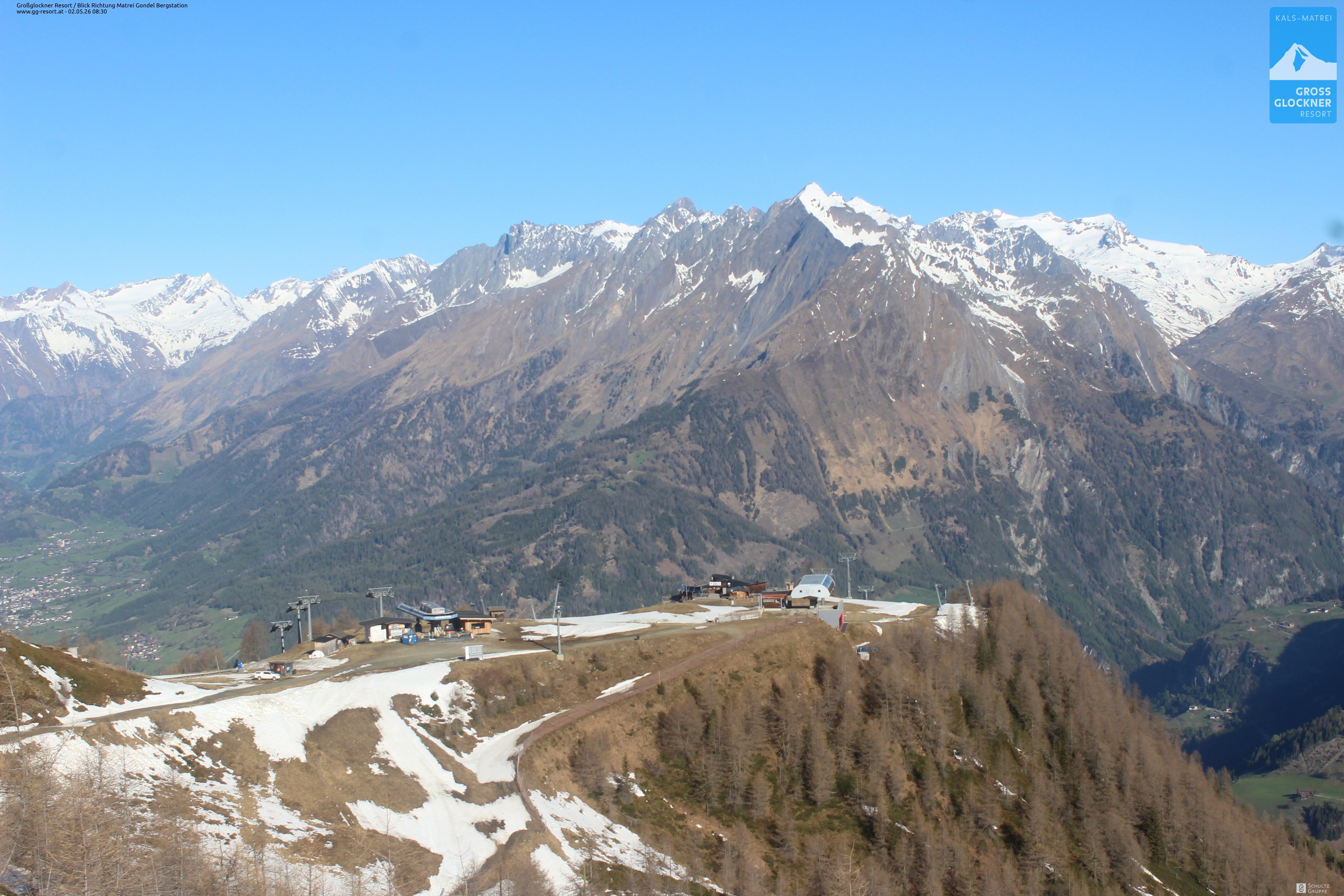 Archiv Foto Webcam Goldried-Gondelbahn Bergstation