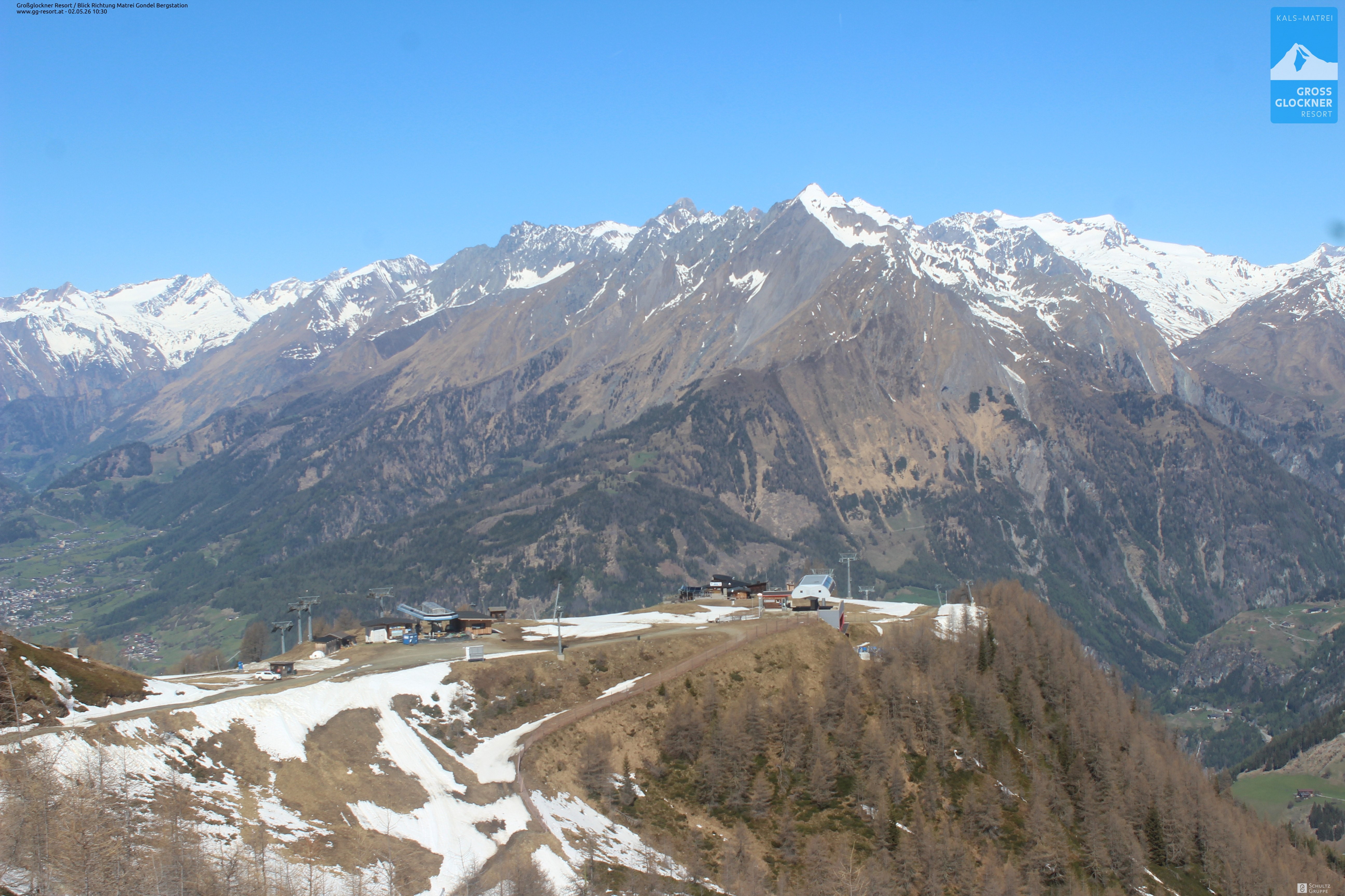 Archiv Foto Webcam Goldried-Gondelbahn Bergstation