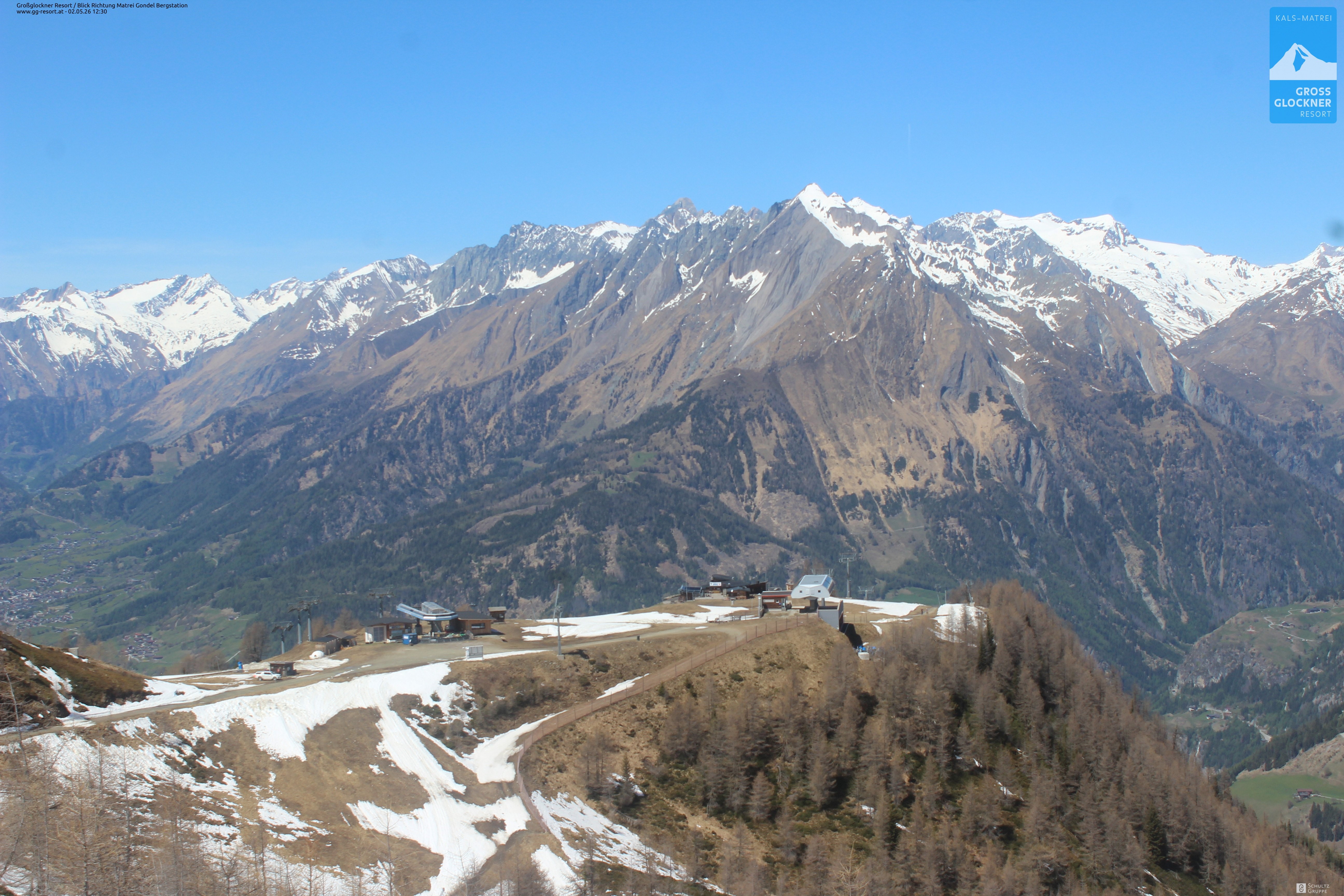 Archiv Foto Webcam Goldried-Gondelbahn Bergstation
