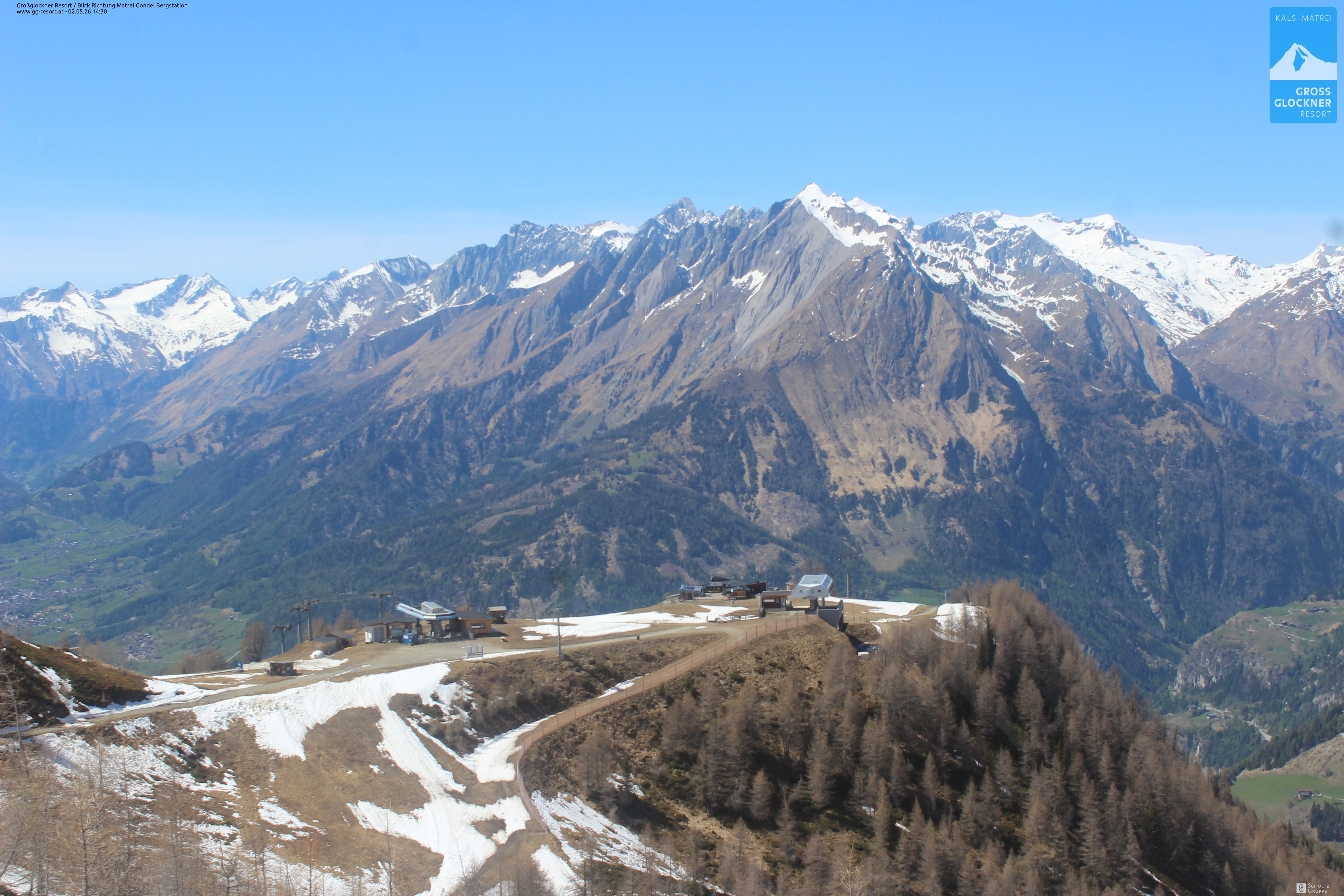 Archiv Foto Webcam Goldried-Gondelbahn Bergstation