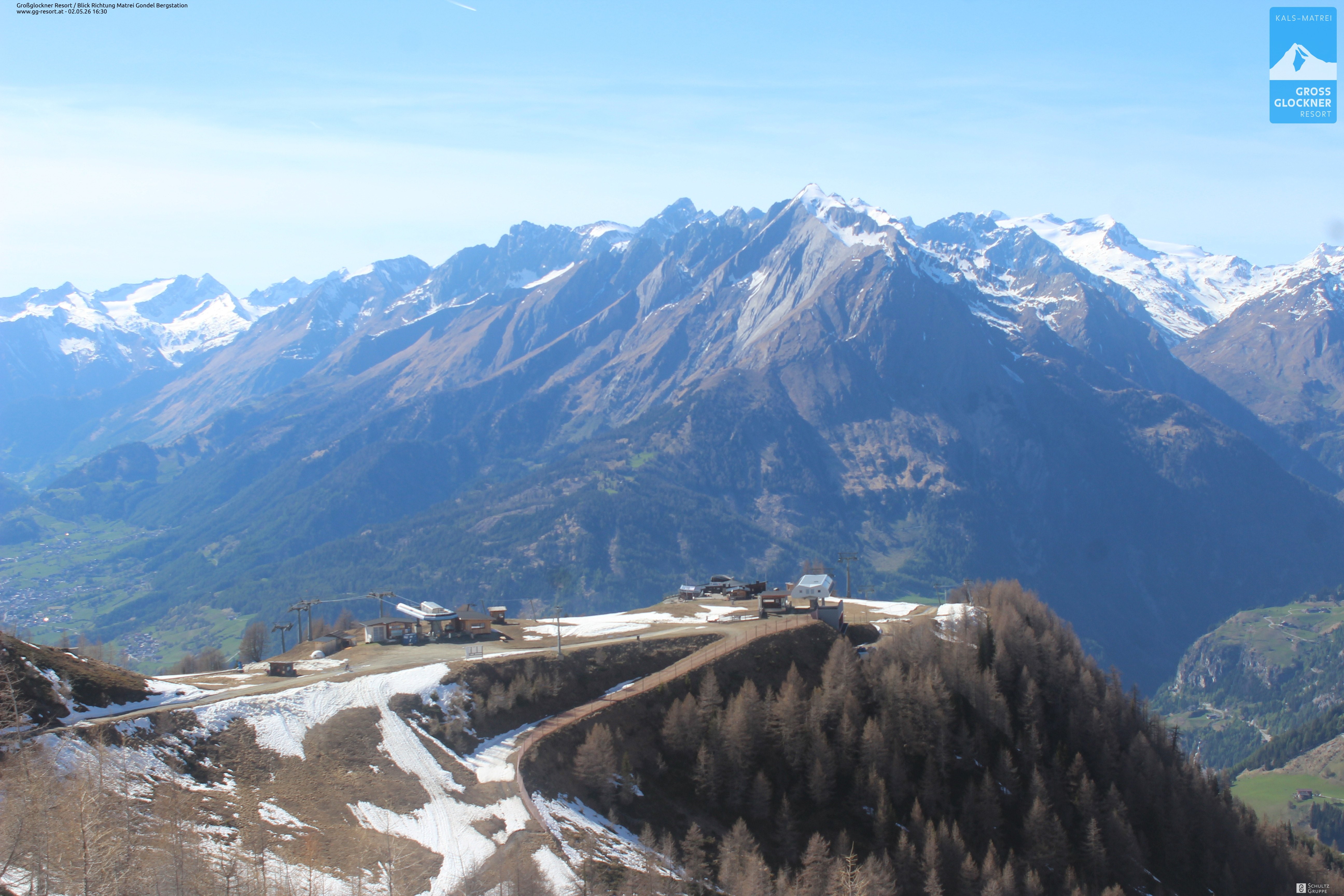 Archiv Foto Webcam Goldried-Gondelbahn Bergstation