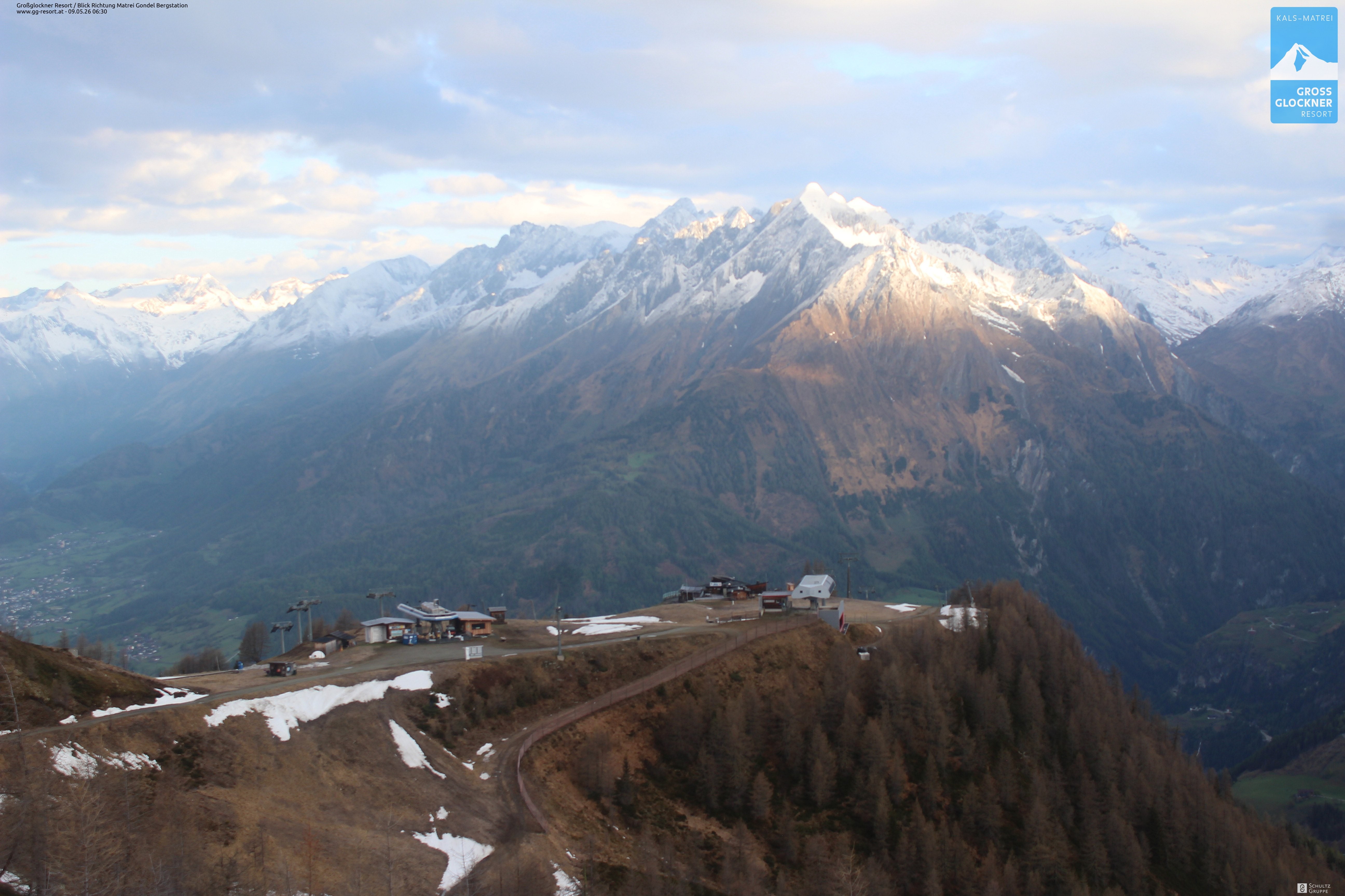 Archiv Foto Webcam Goldried-Gondelbahn Bergstation