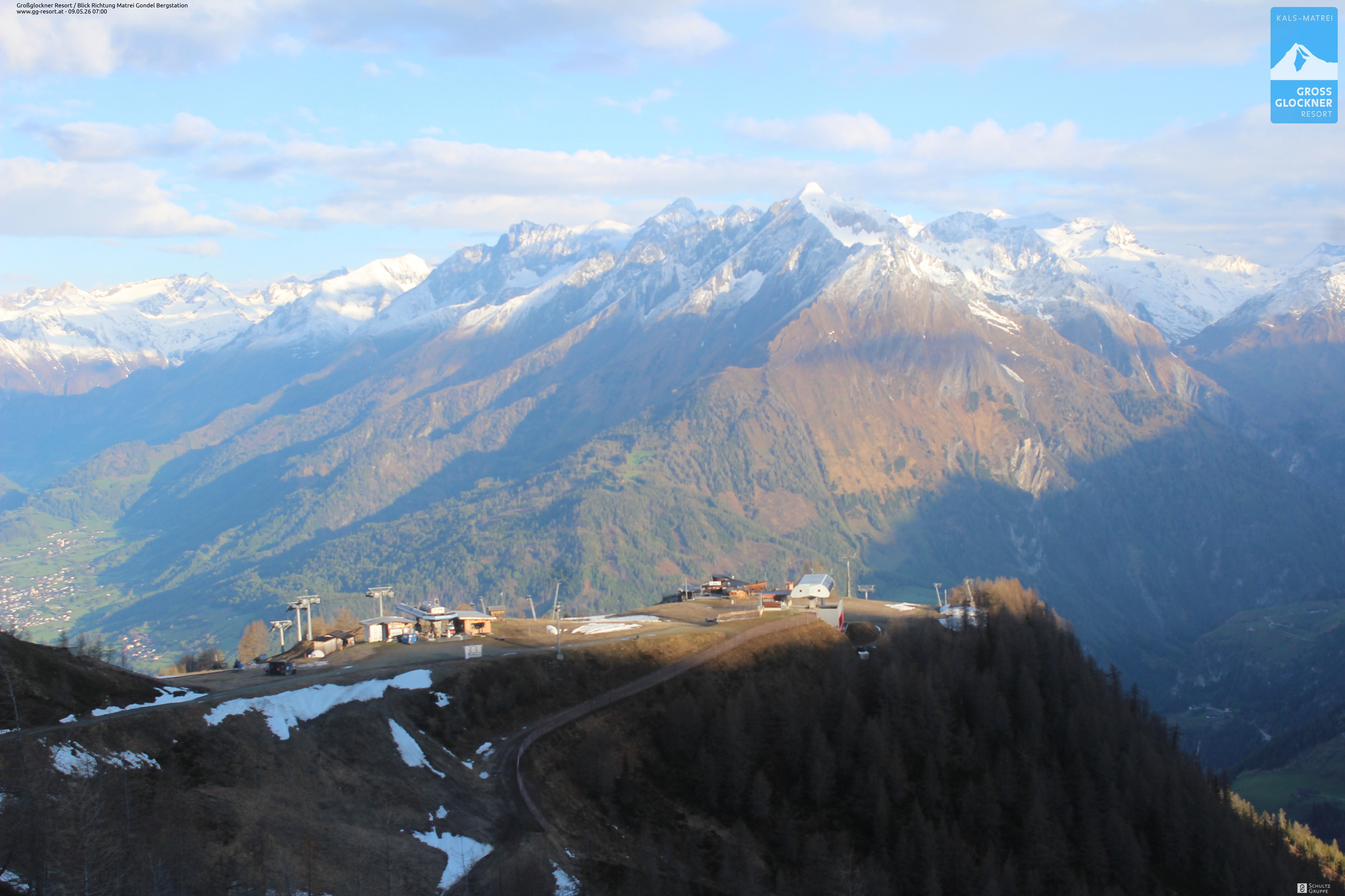 Archiv Foto Webcam Goldried-Gondelbahn Bergstation