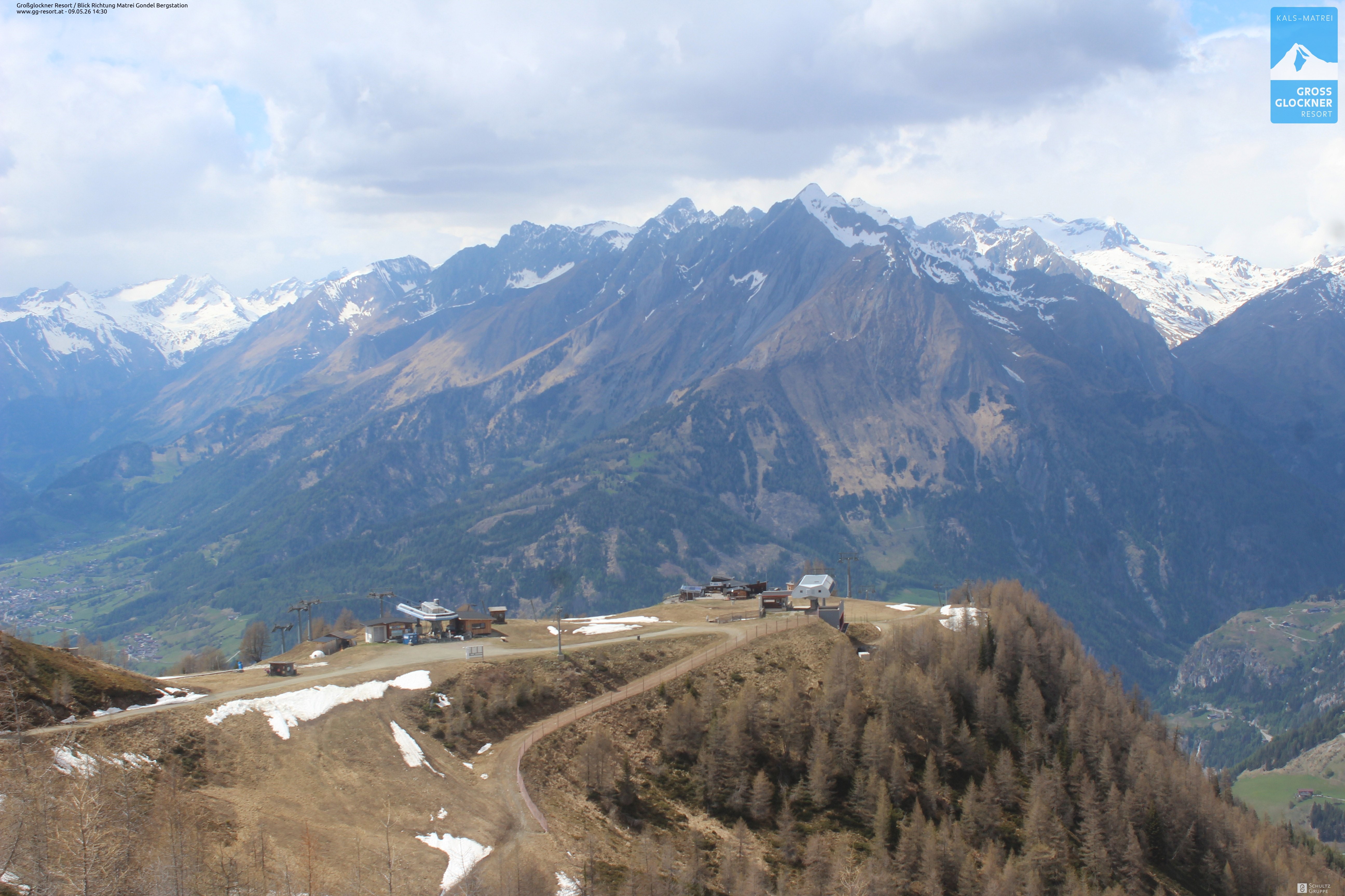 Archiv Foto Webcam Goldried-Gondelbahn Bergstation