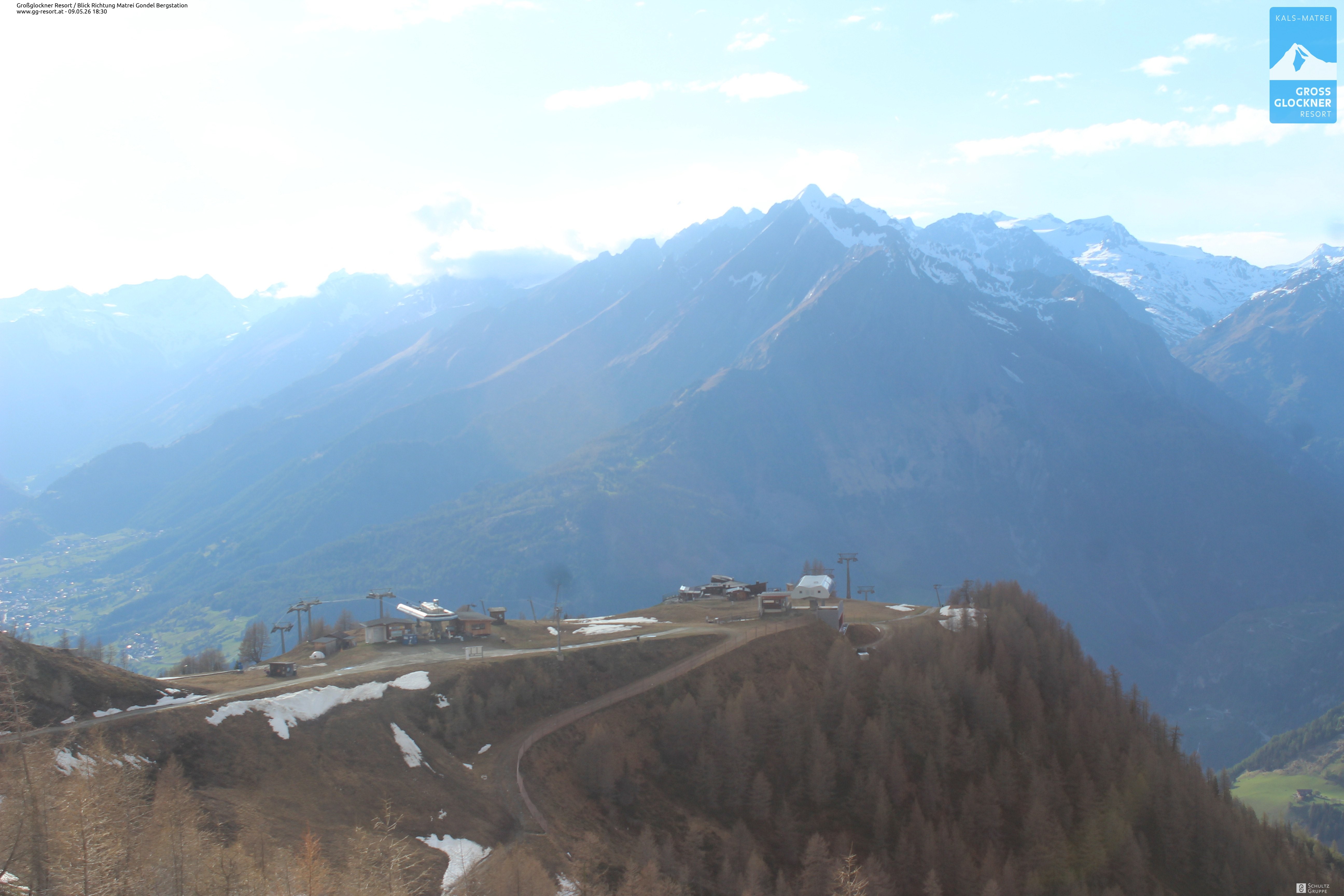 Archiv Foto Webcam Goldried-Gondelbahn Bergstation