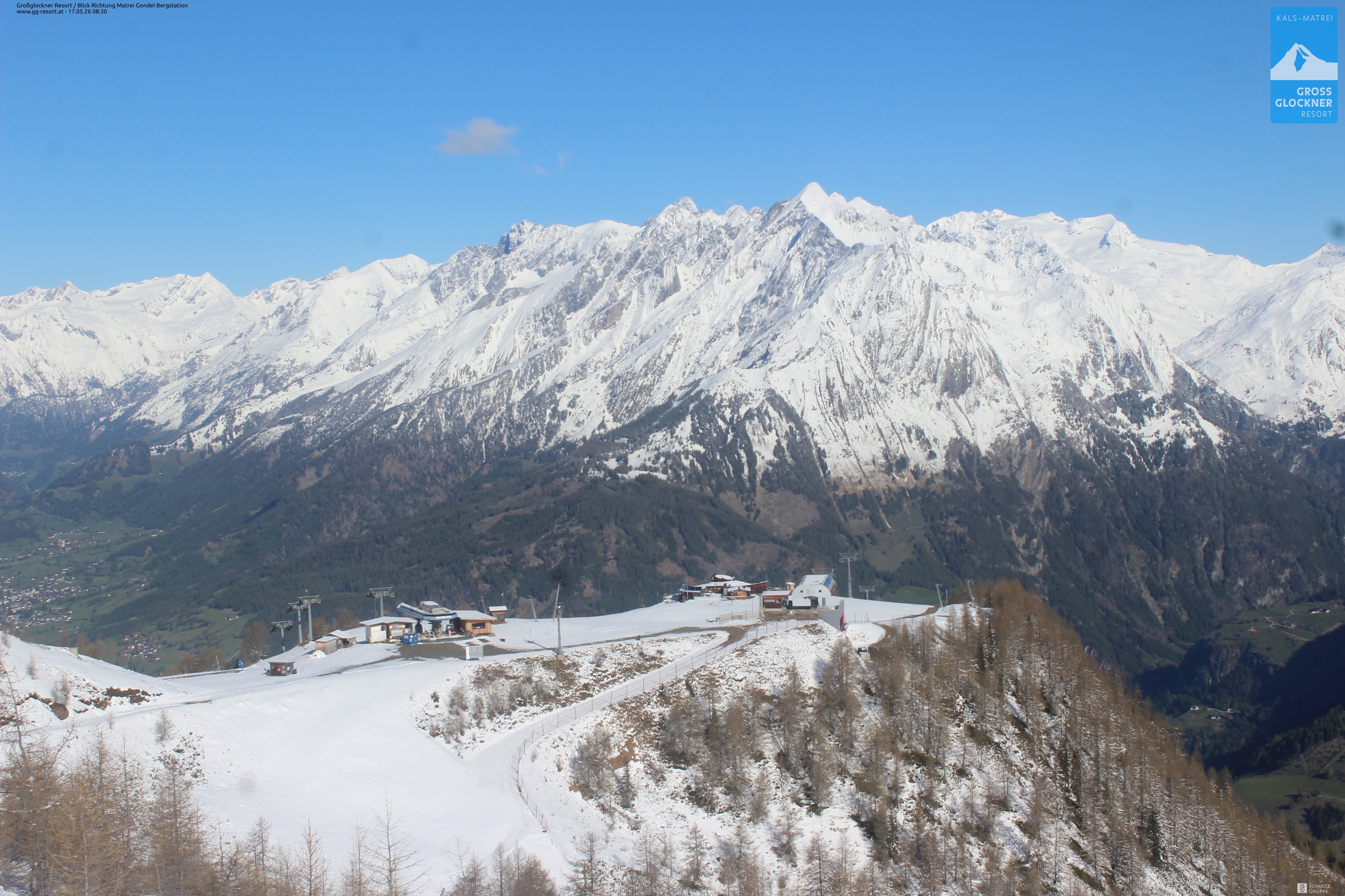 Archiv Foto Webcam Goldried-Gondelbahn Bergstation