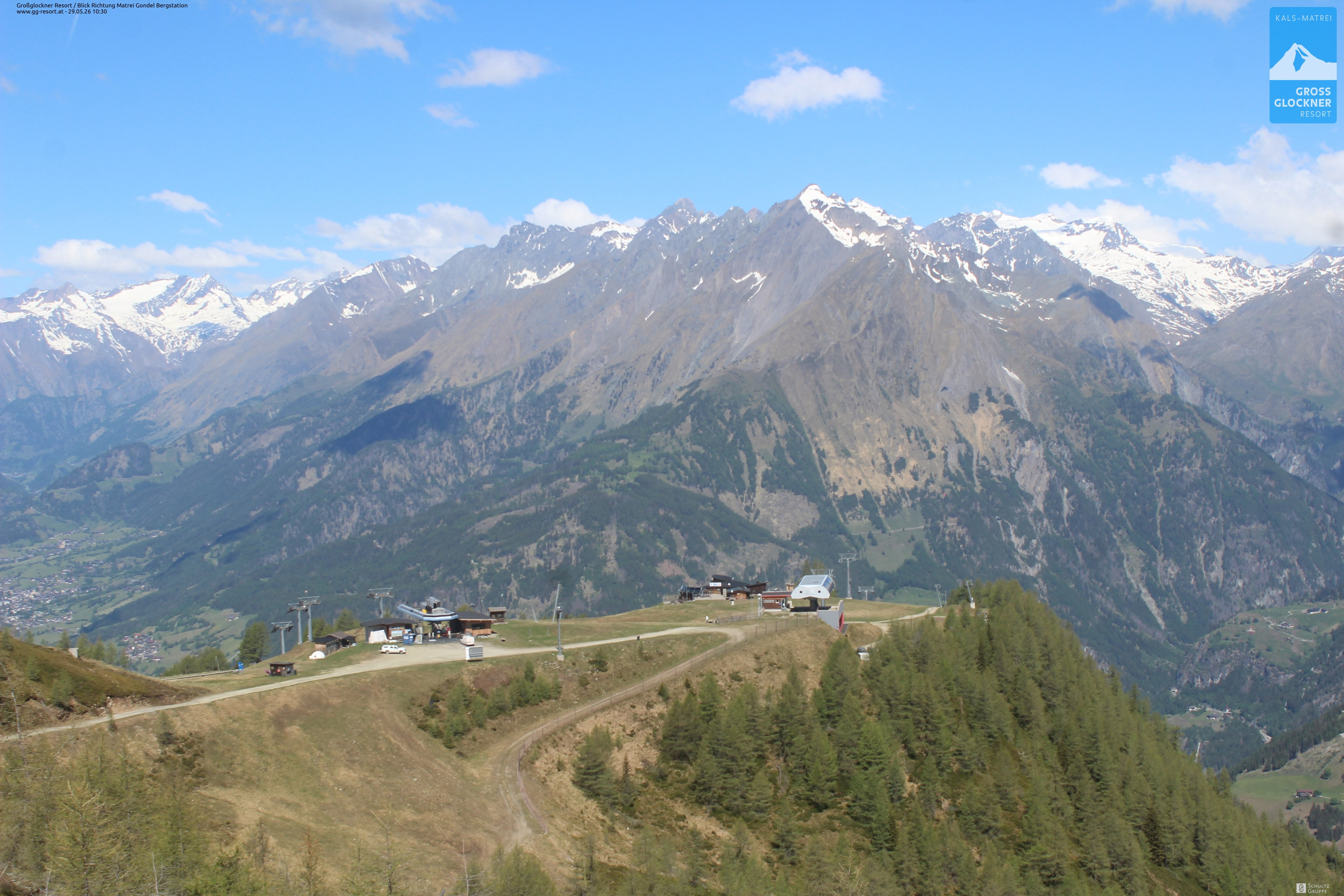 Archiv Foto Webcam Goldried-Gondelbahn Bergstation