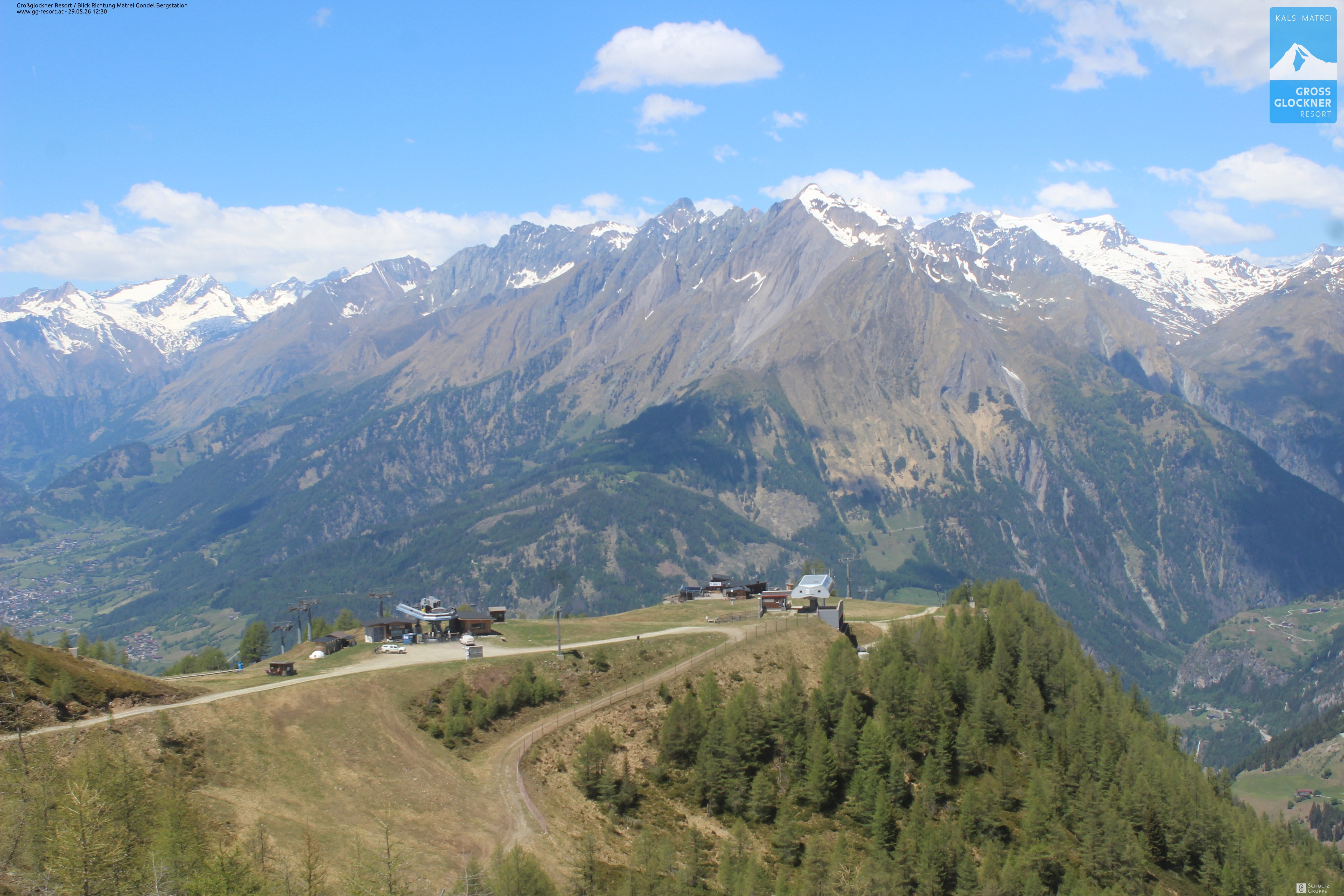 Archiv Foto Webcam Goldried-Gondelbahn Bergstation