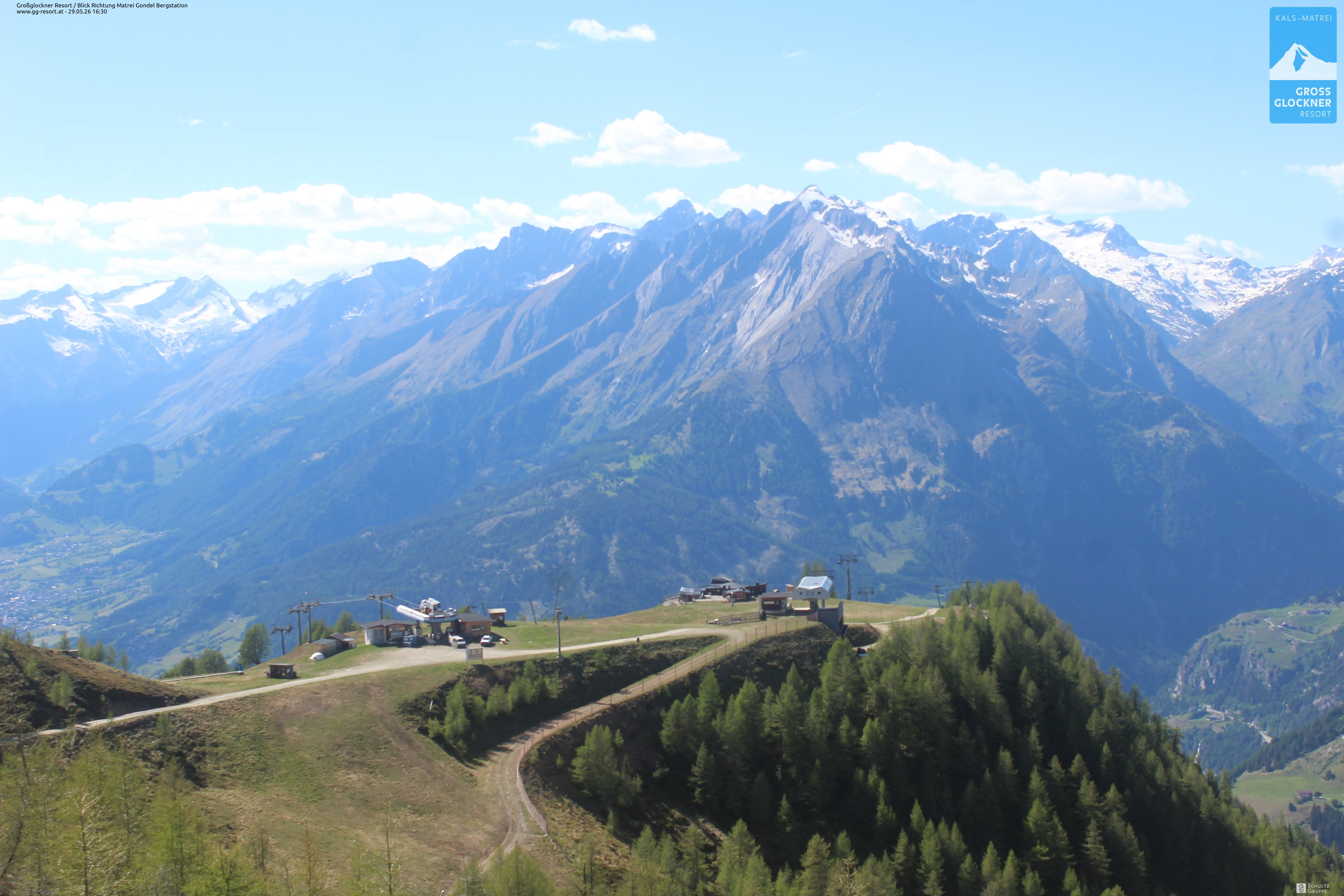 Archiv Foto Webcam Goldried-Gondelbahn Bergstation
