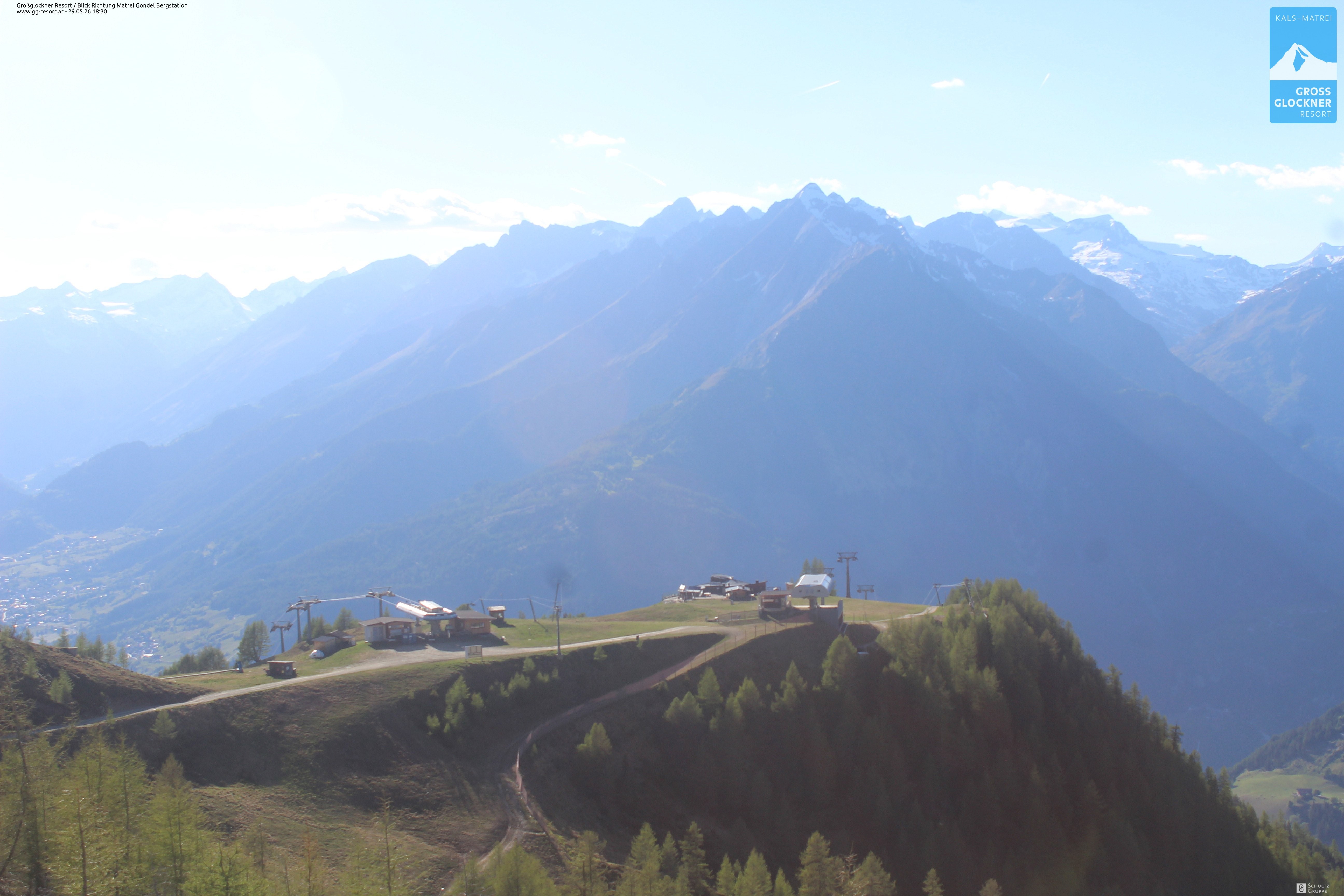 Archiv Foto Webcam Goldried-Gondelbahn Bergstation