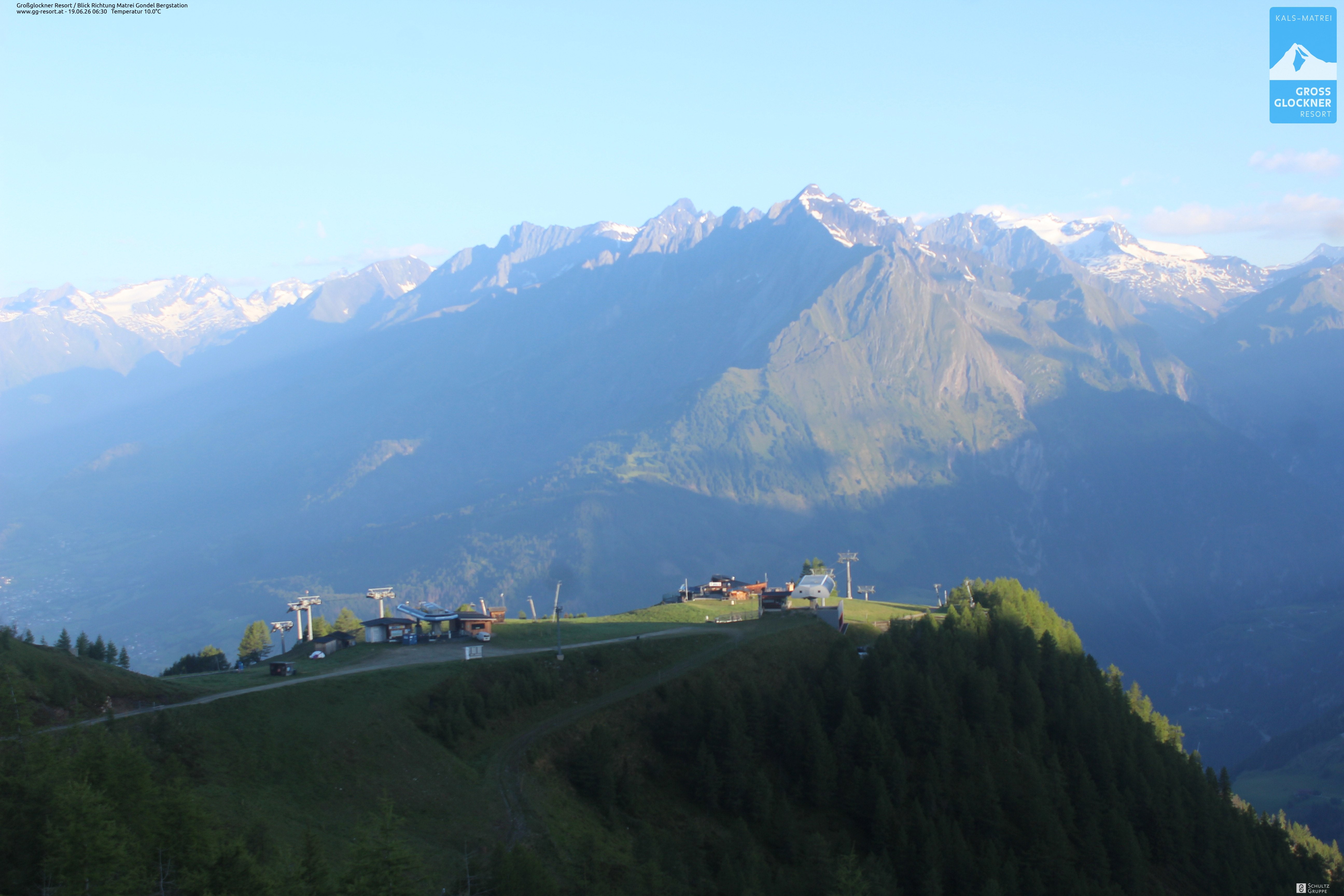 Archiv Foto Webcam Goldried-Gondelbahn Bergstation