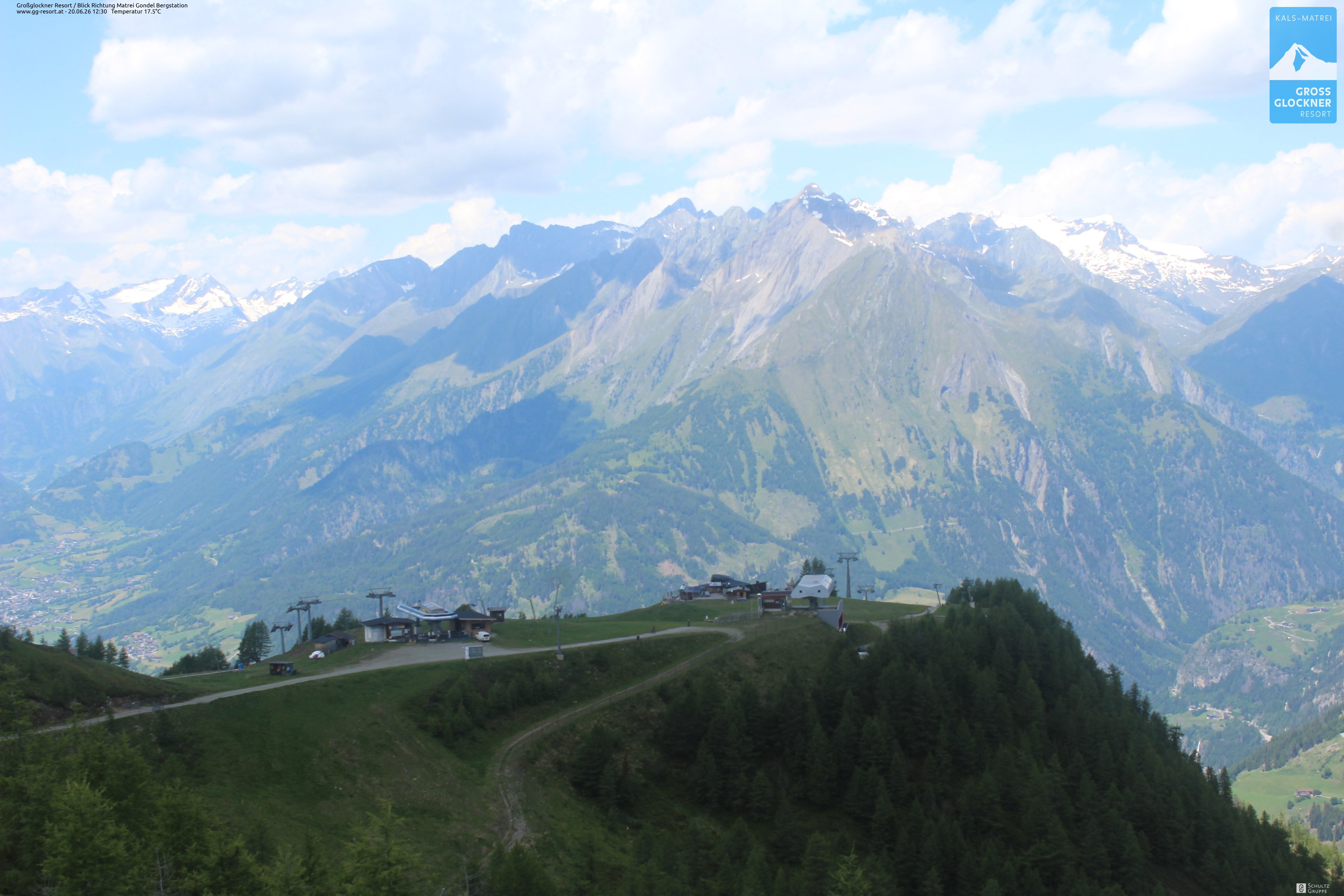 Archiv Foto Webcam Goldried-Gondelbahn Bergstation